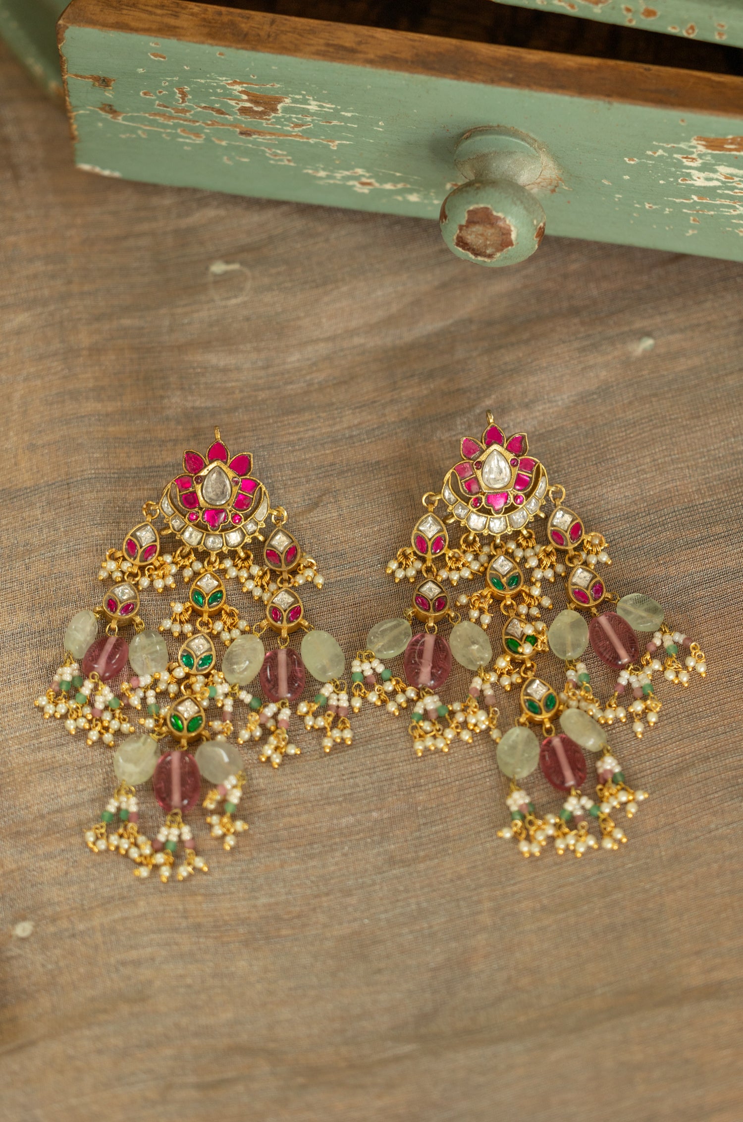 Inaaya Kundan Earrings