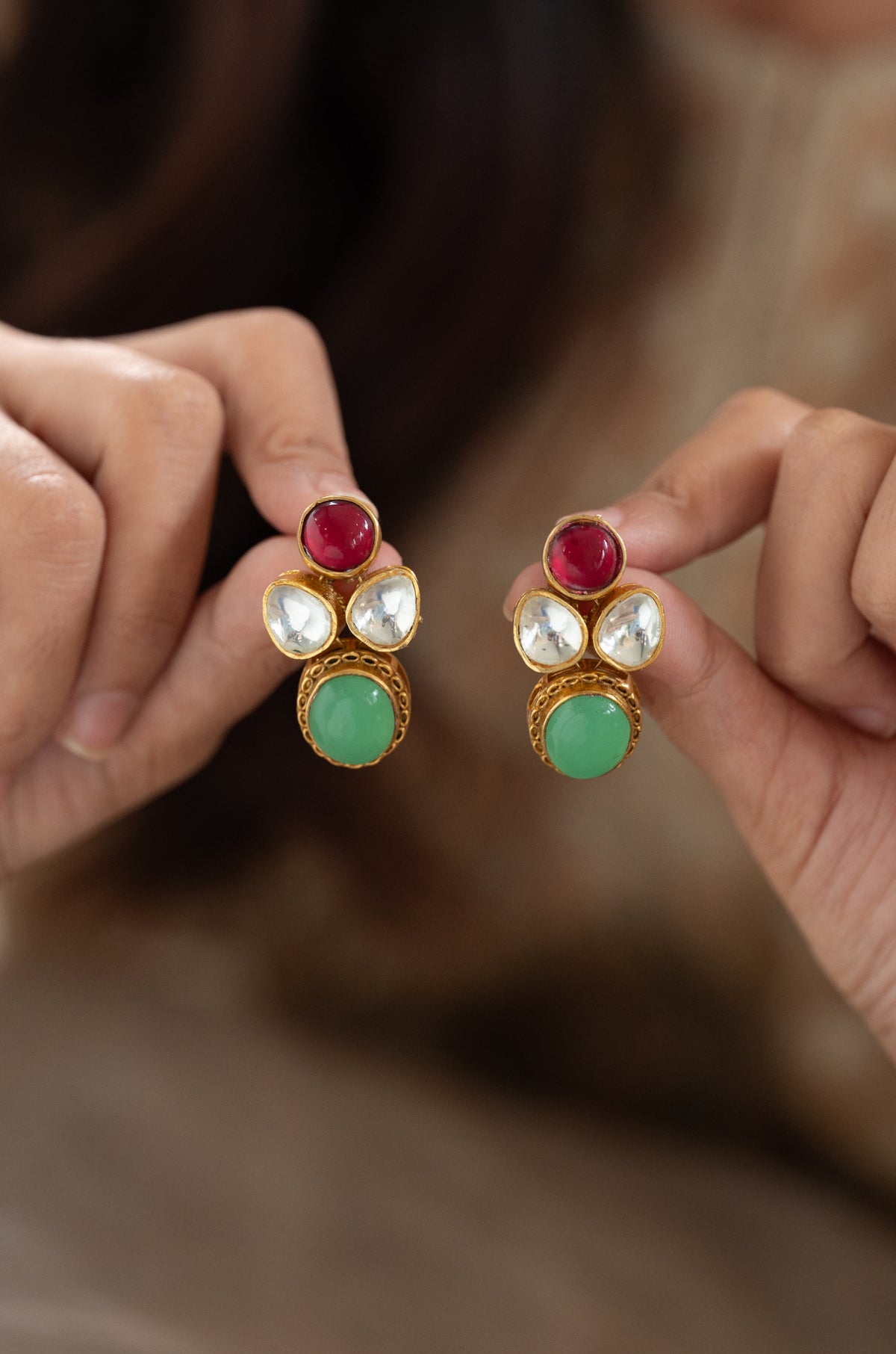 Jagruti Kundan Earrings