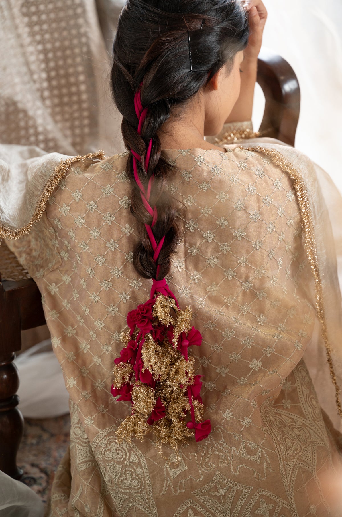 Zariya Pink Punjabi Parandi