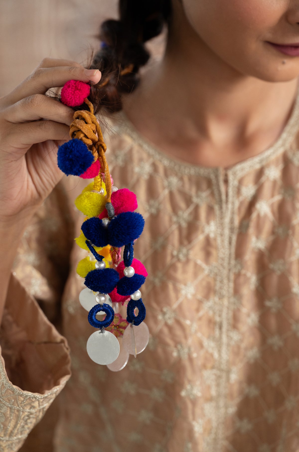 Vanya Colourful Punjabi Parandi