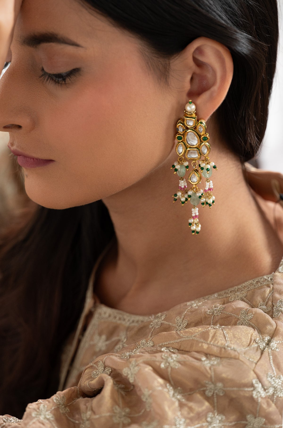 Parineeti Kundan Earrings