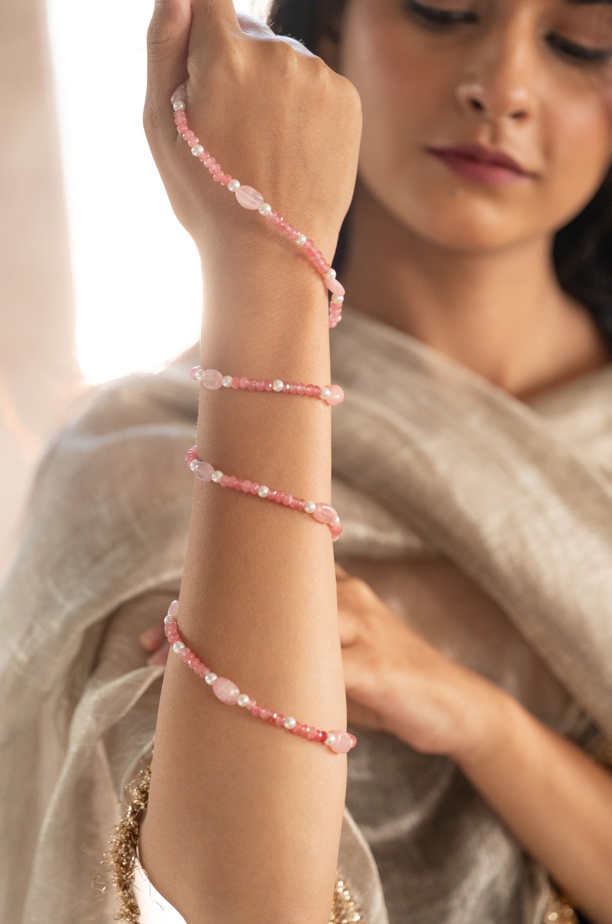 Riddhi Pink Eyewear Sling