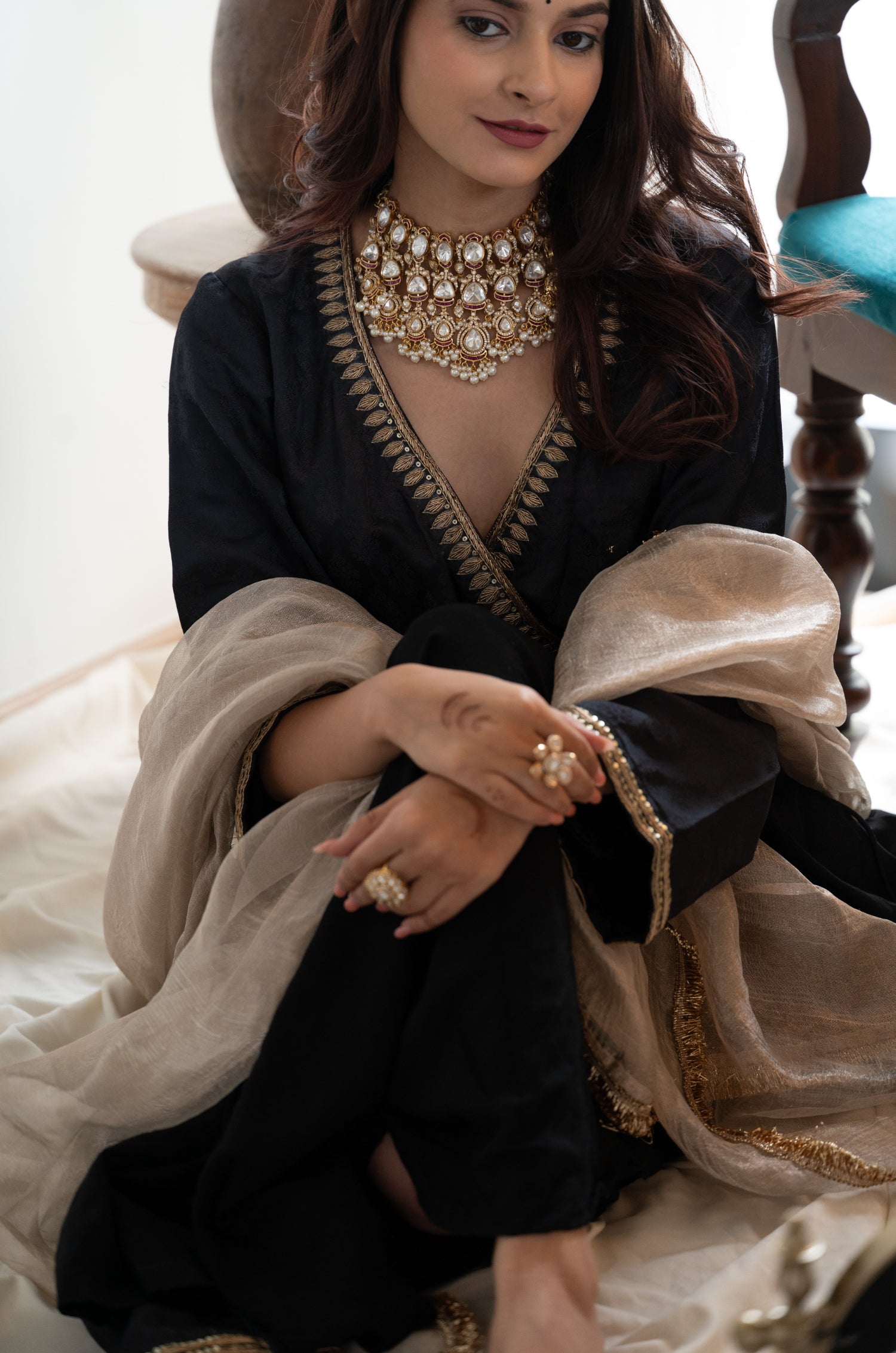 Shifali Polki Necklace Set