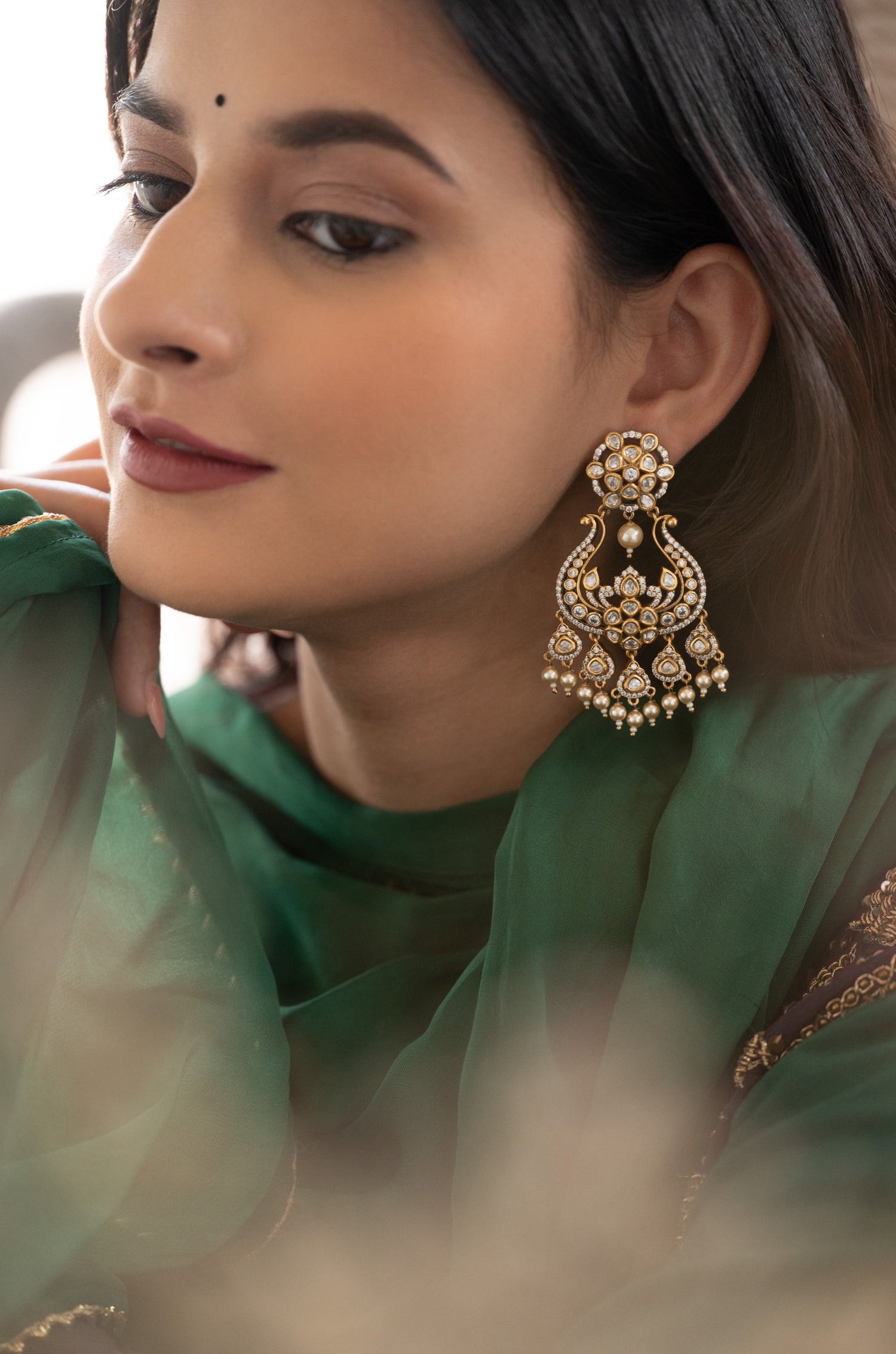 Garvi Polki Earrings