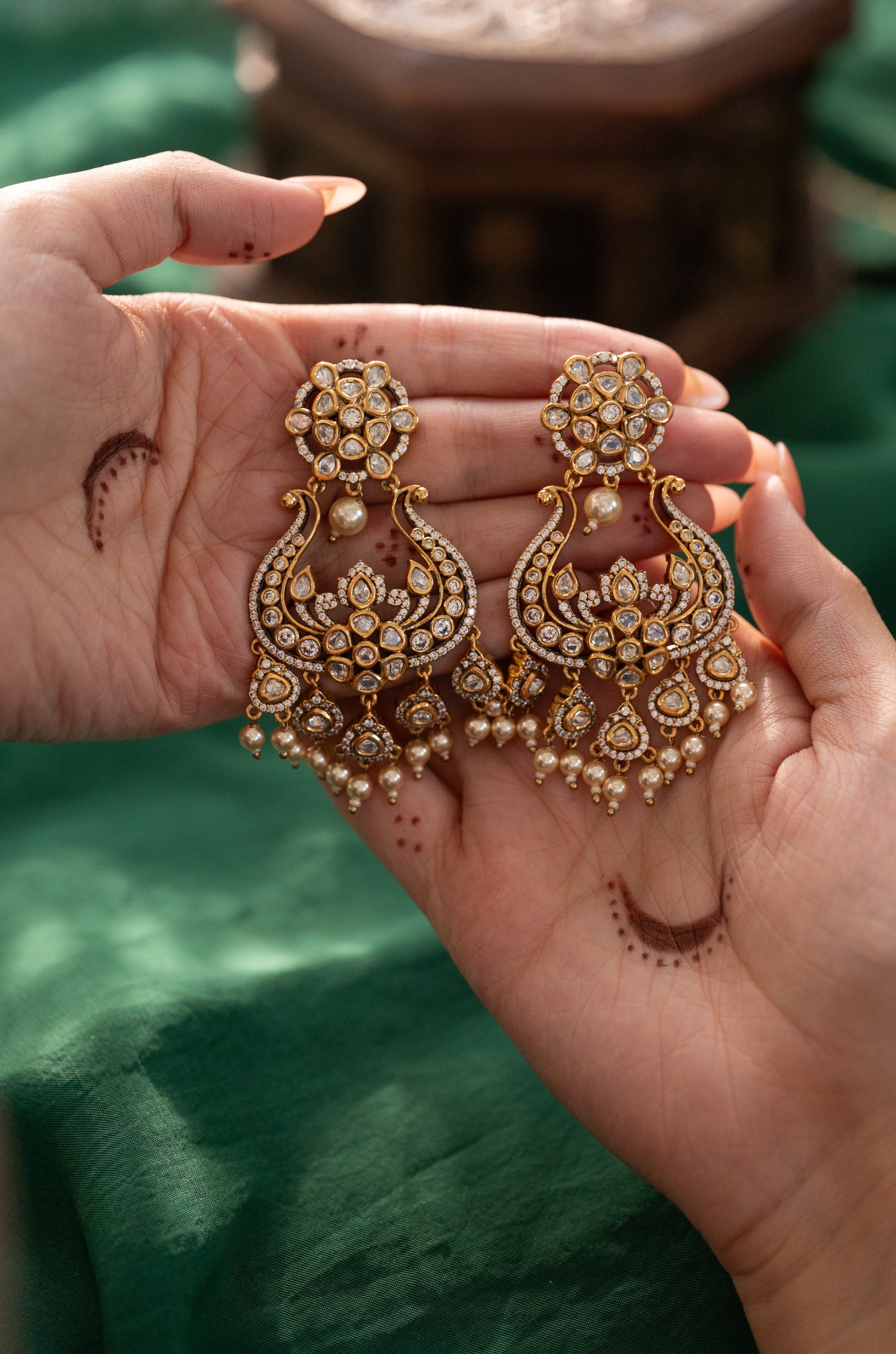 Garvi Polki Earrings