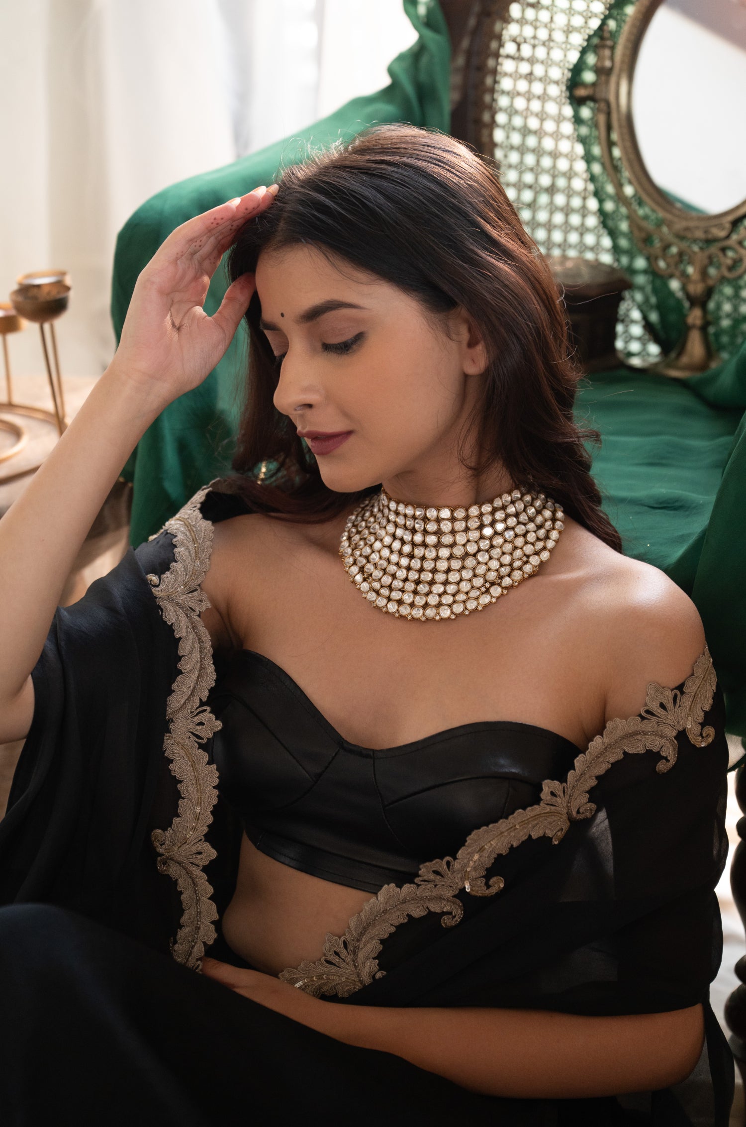 Bella Polki Necklace Set