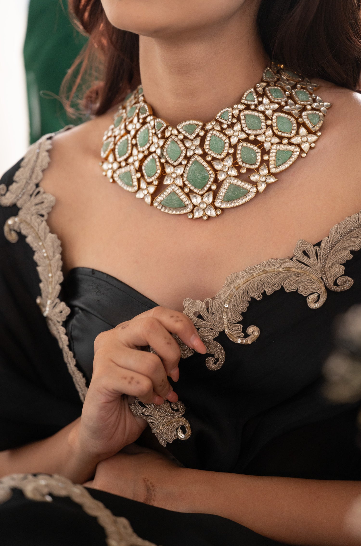 Antra Kundan Necklace Set