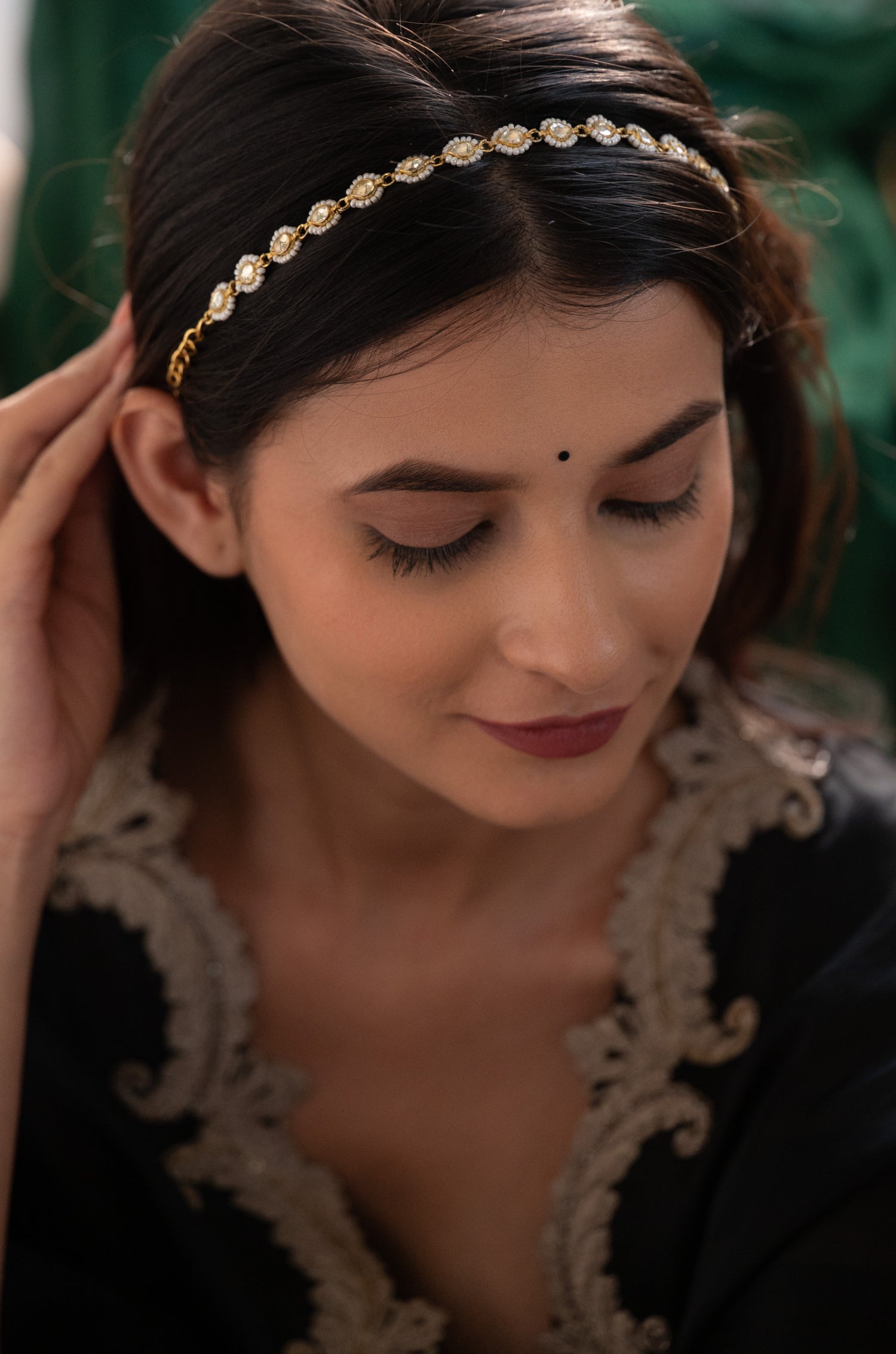 Saheera Kundan Headband