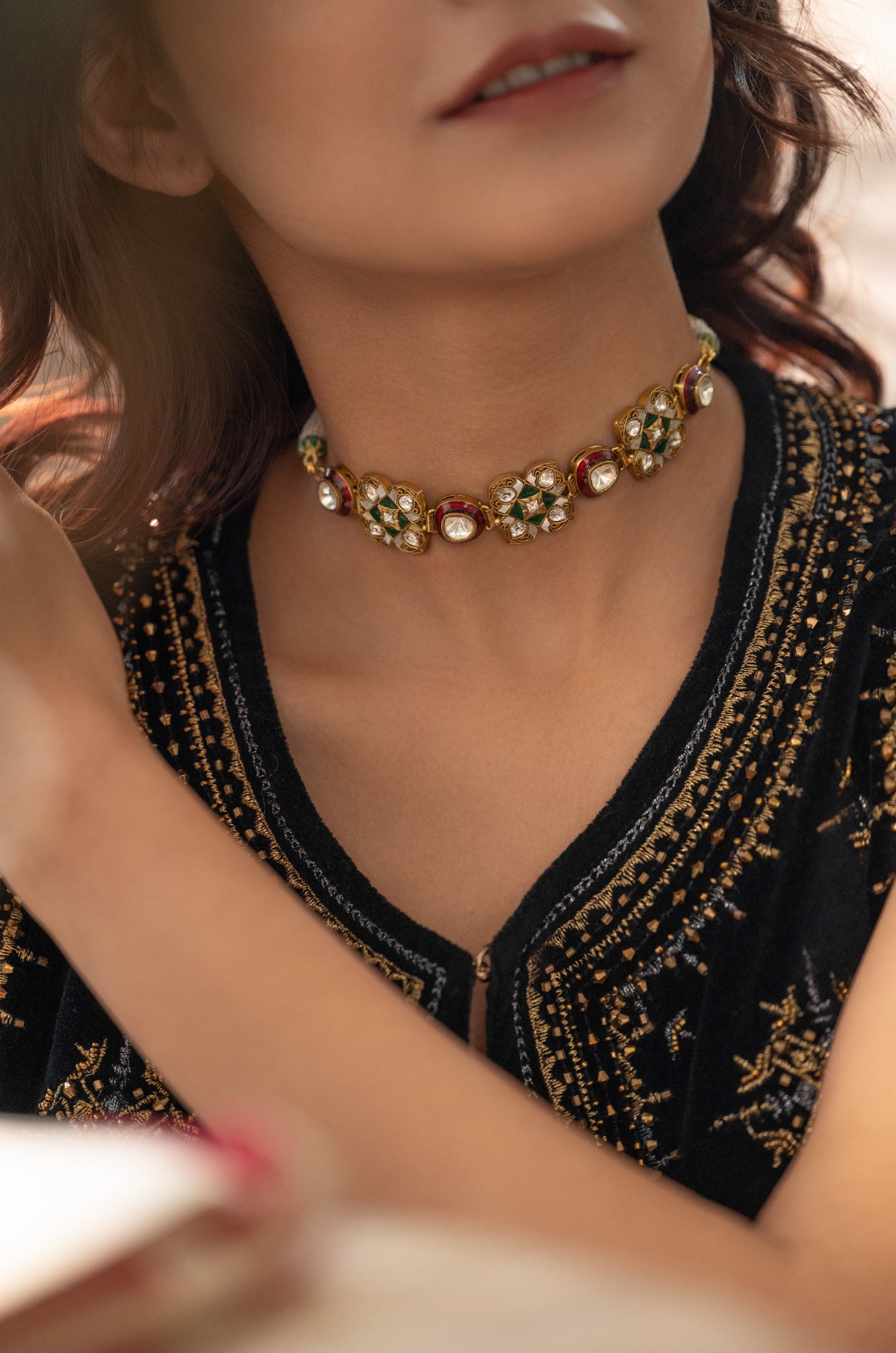 Prachi Kundan Necklace