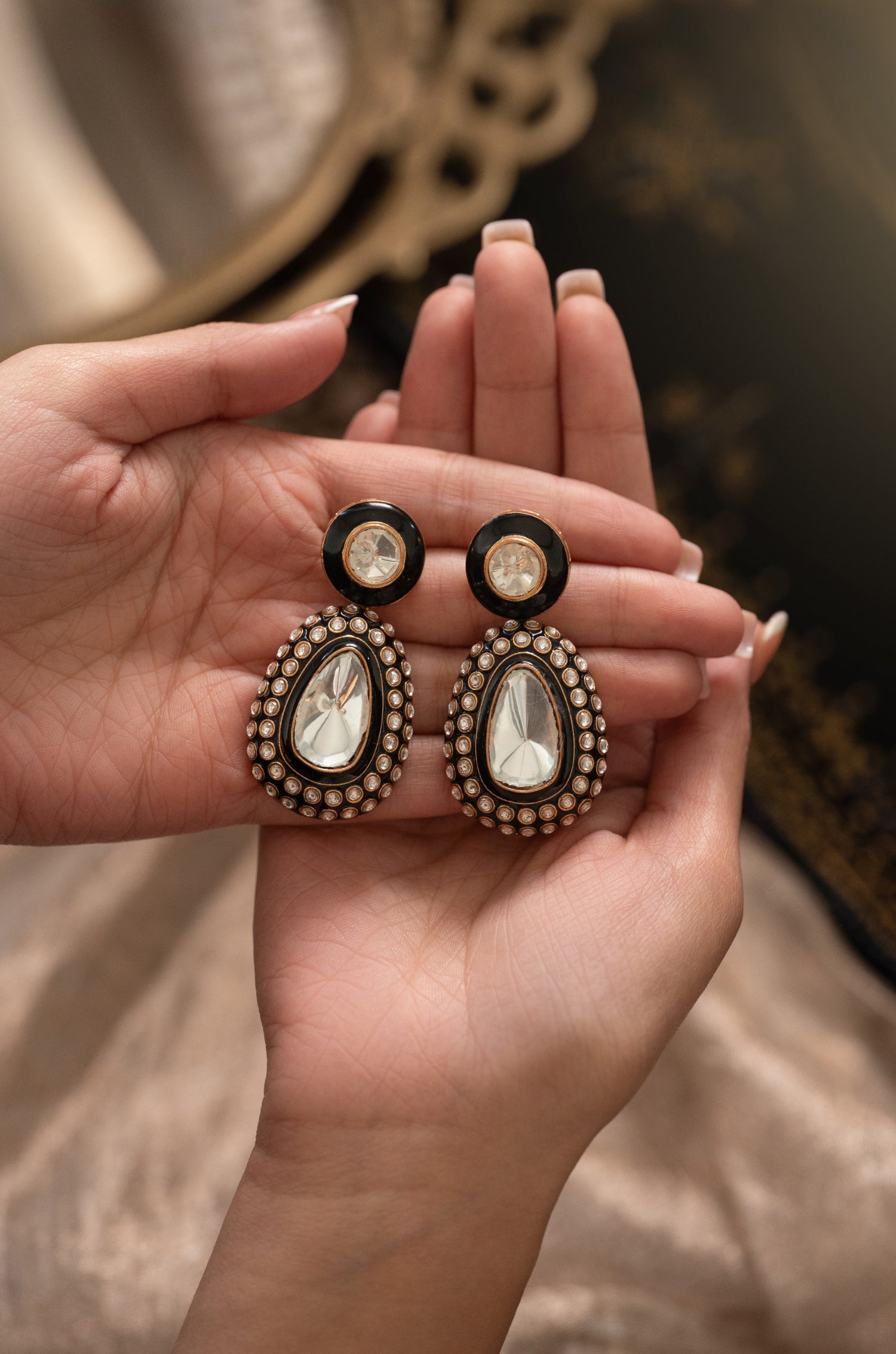 Jahanvi Polki Earrings