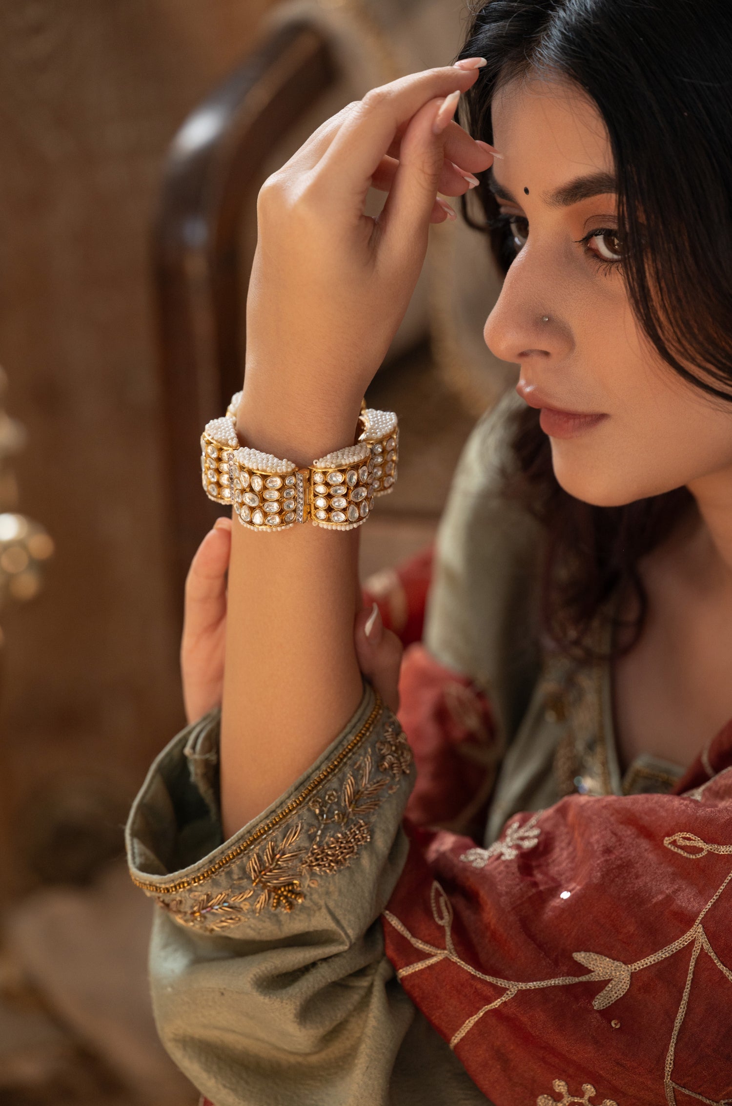 Nadia Polki Bracelet