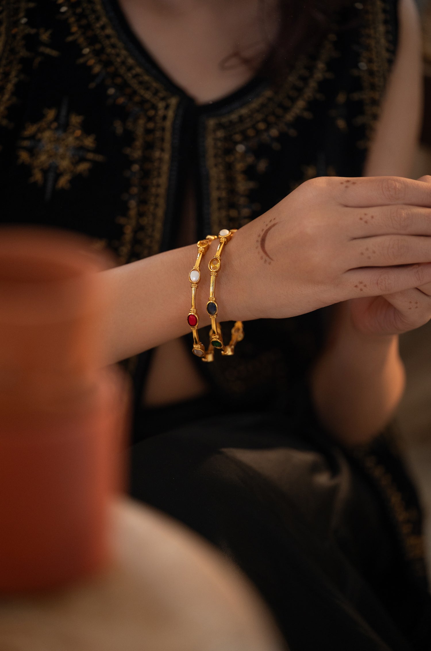 Erika Navrattan Bangles - Set of 2
