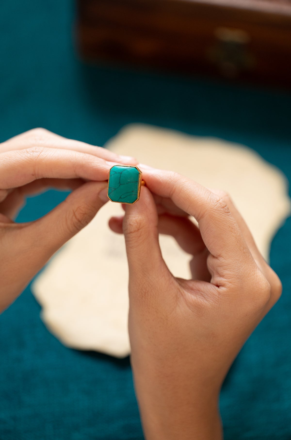 Ishira Turquoise Ring