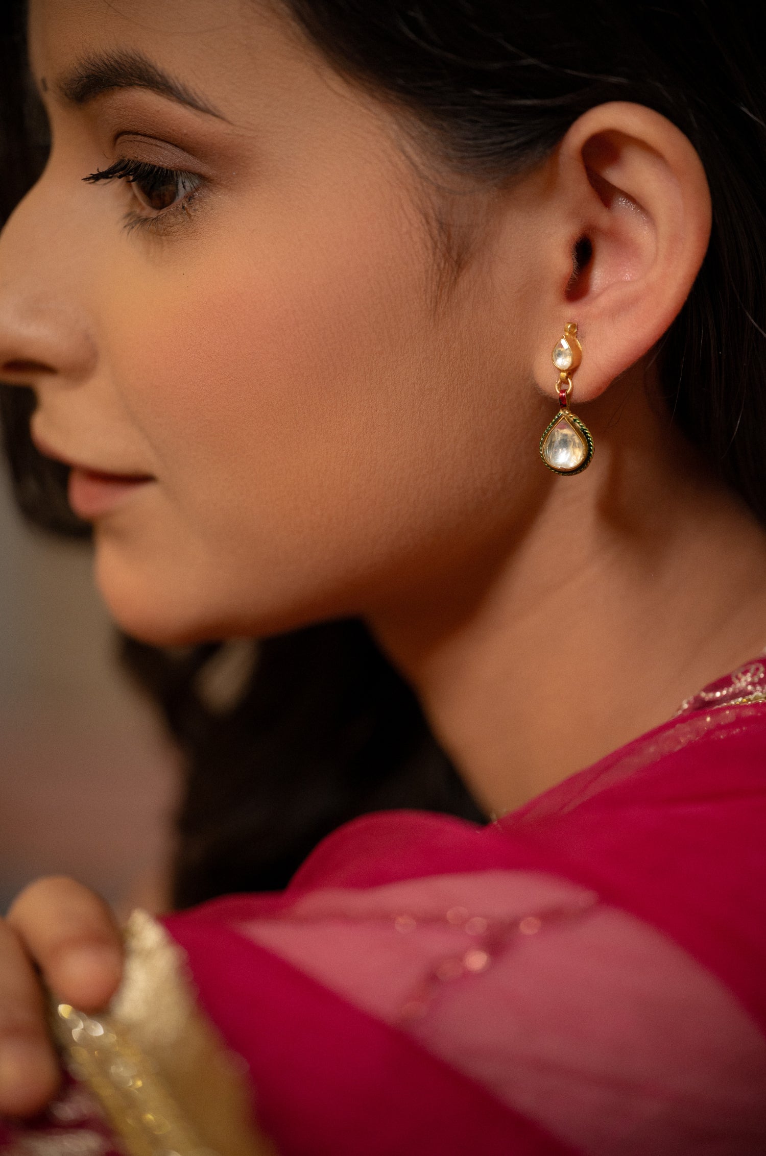 Avni Kundan Earrings