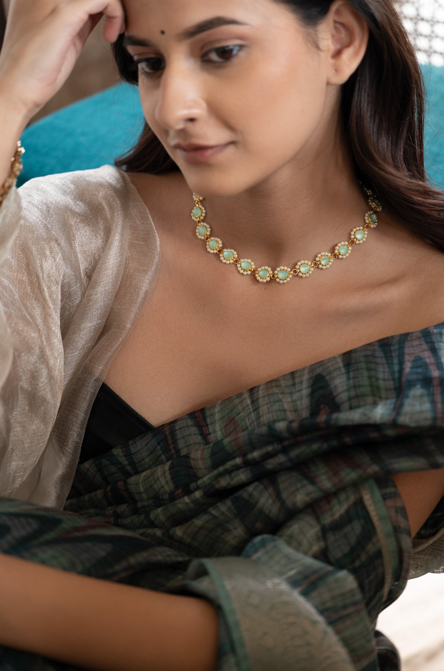 Erica Mint Necklace