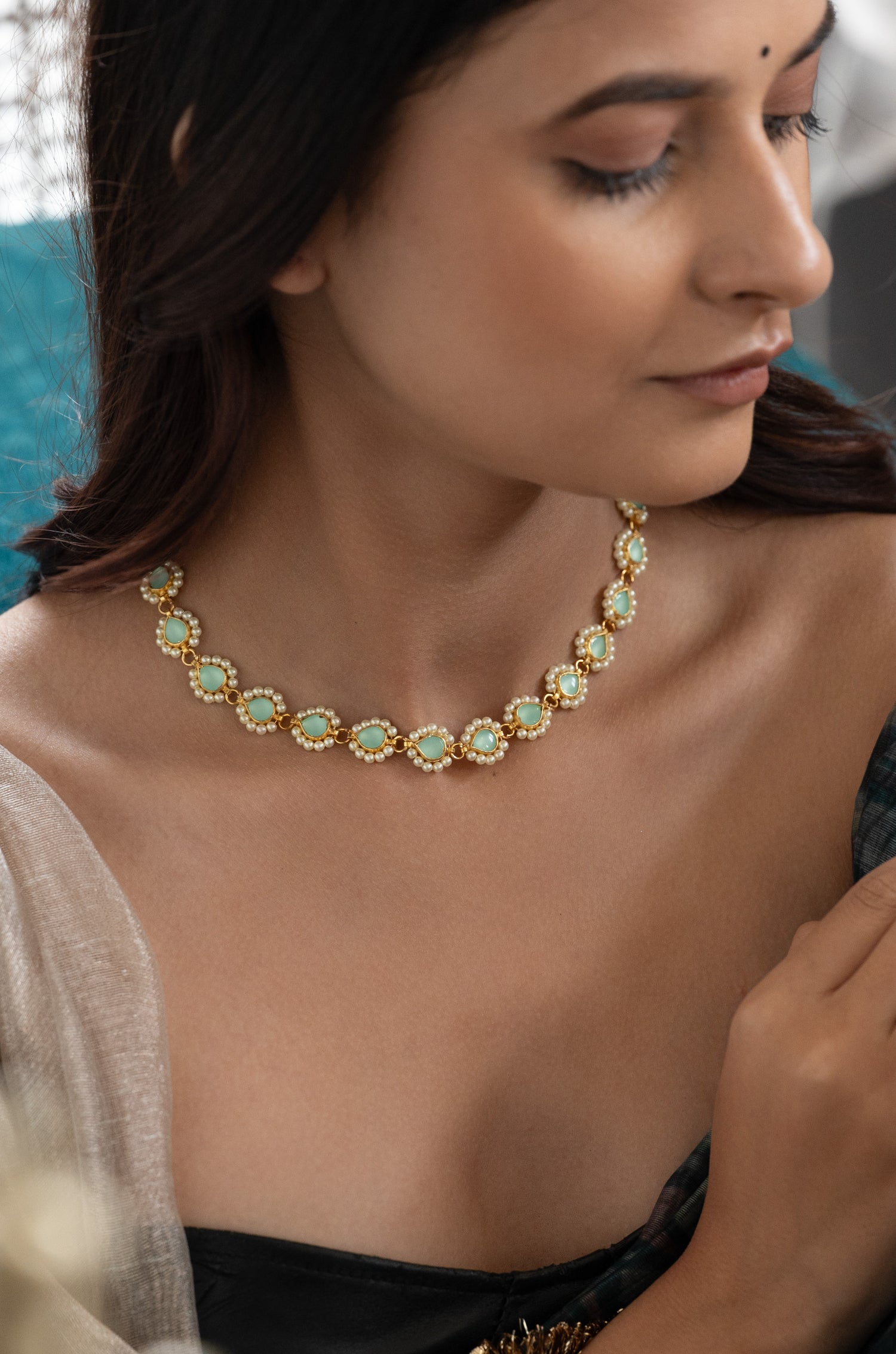 Erica Mint Necklace