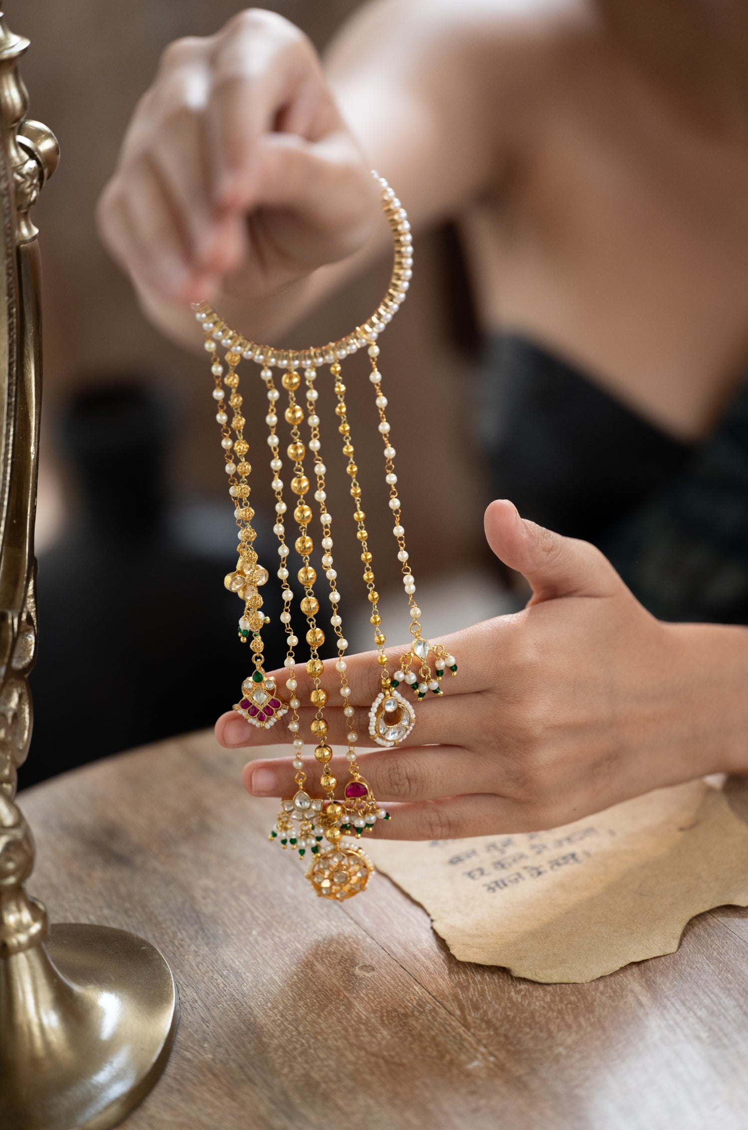 Meher Kundan Kalira Bangle