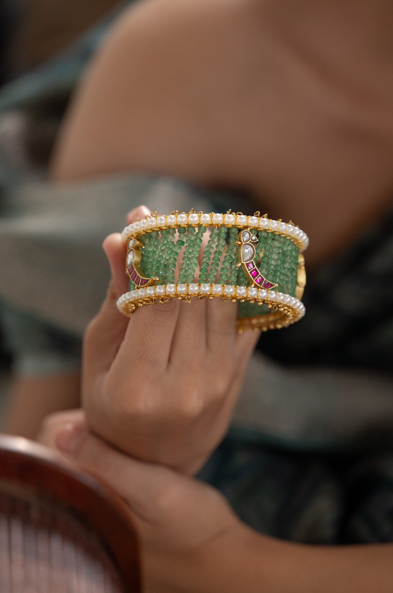 Mayura Green Bracelet