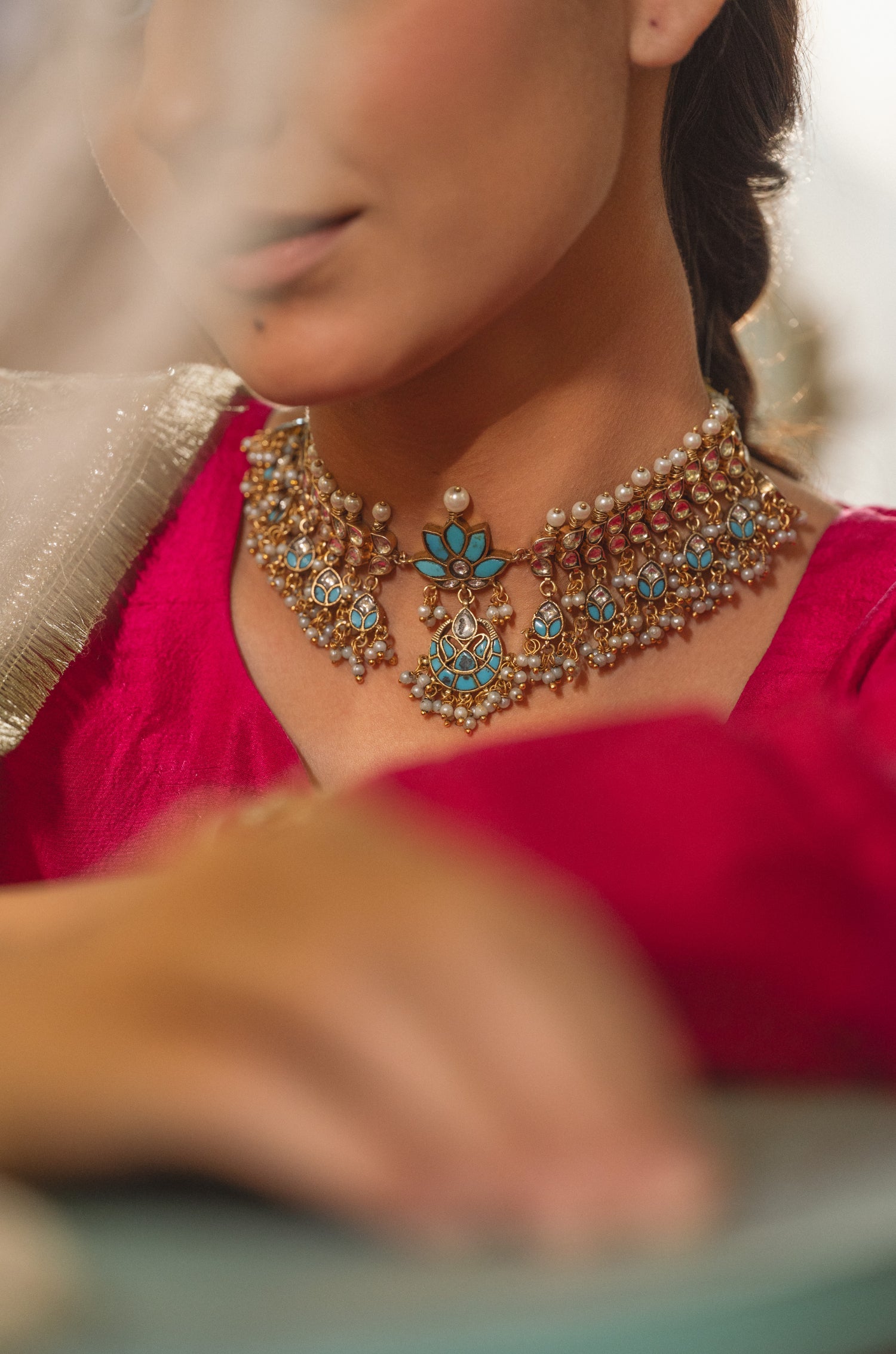 Suniti Kundan Choker Necklace