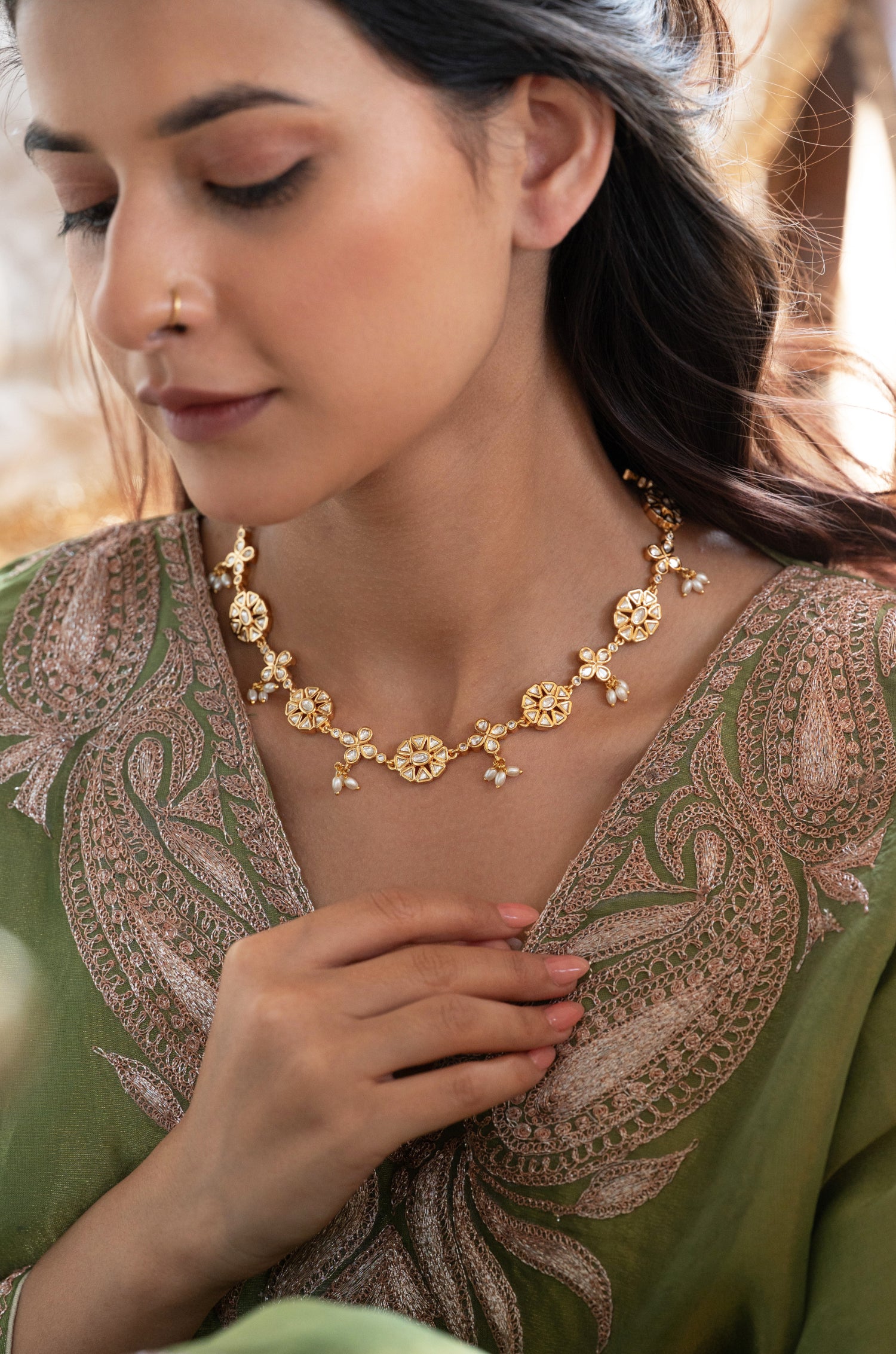 Aryana Polki Necklace
