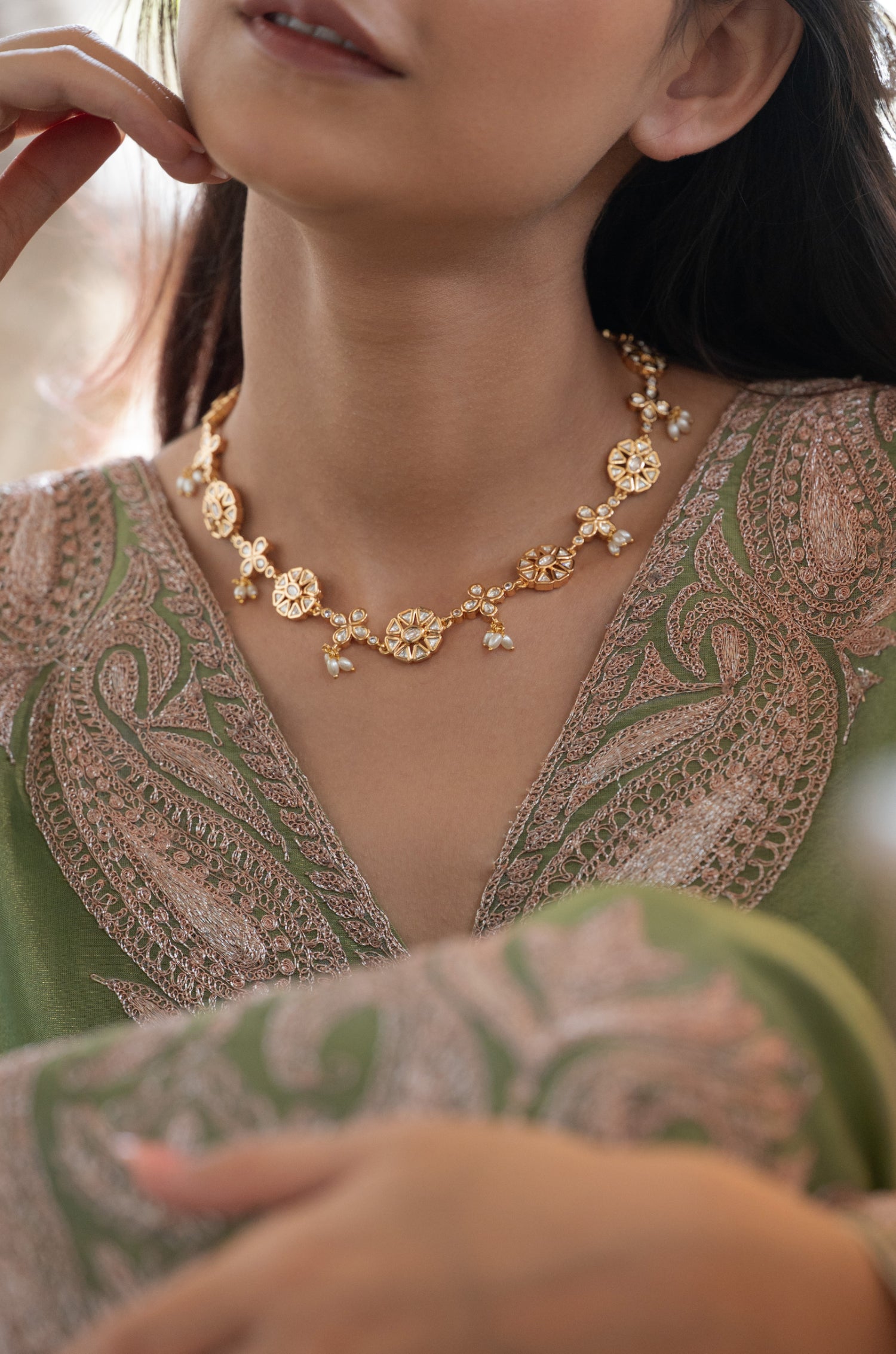 Aryana Polki Necklace