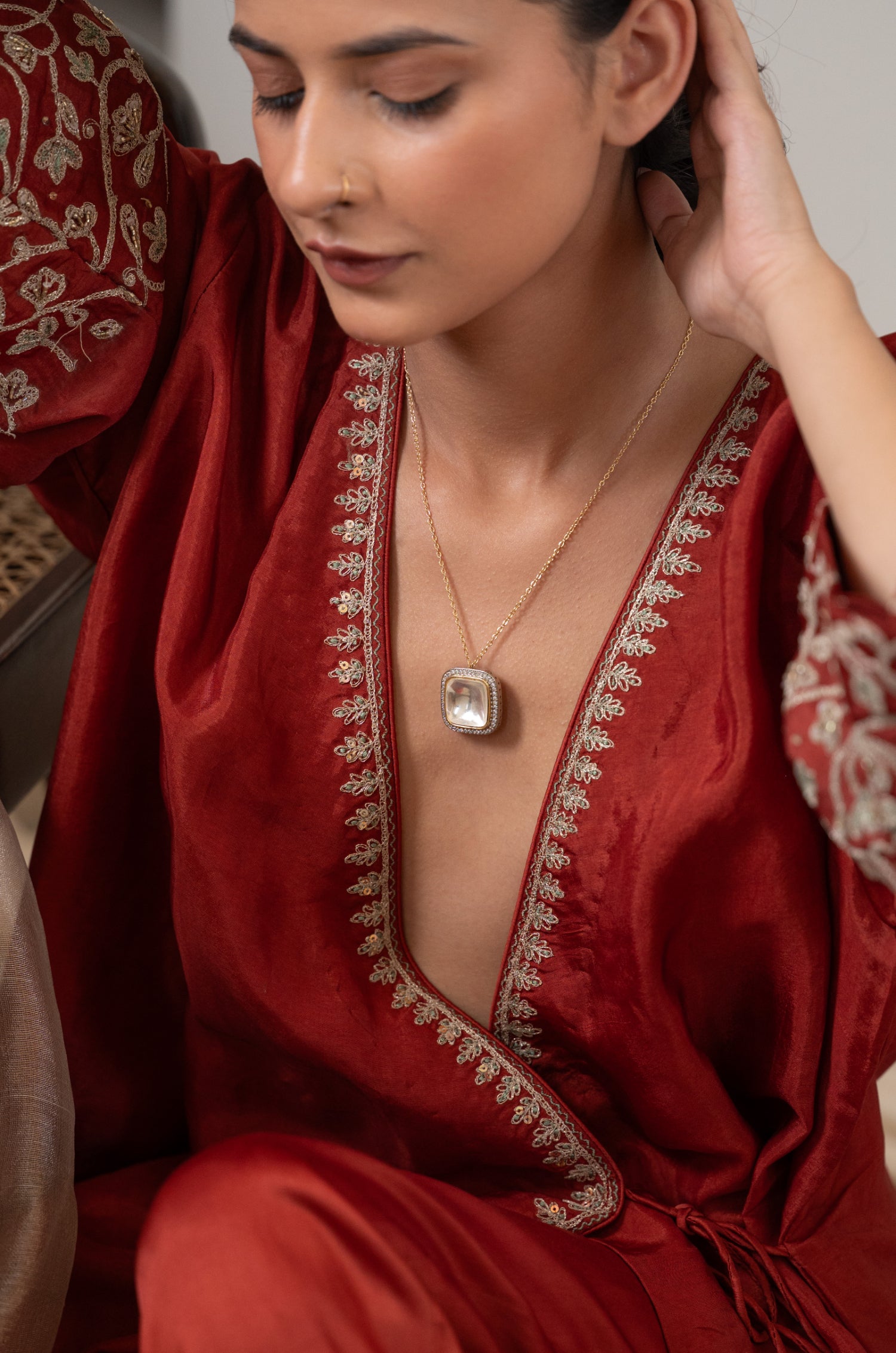Siyana Polki Pendant