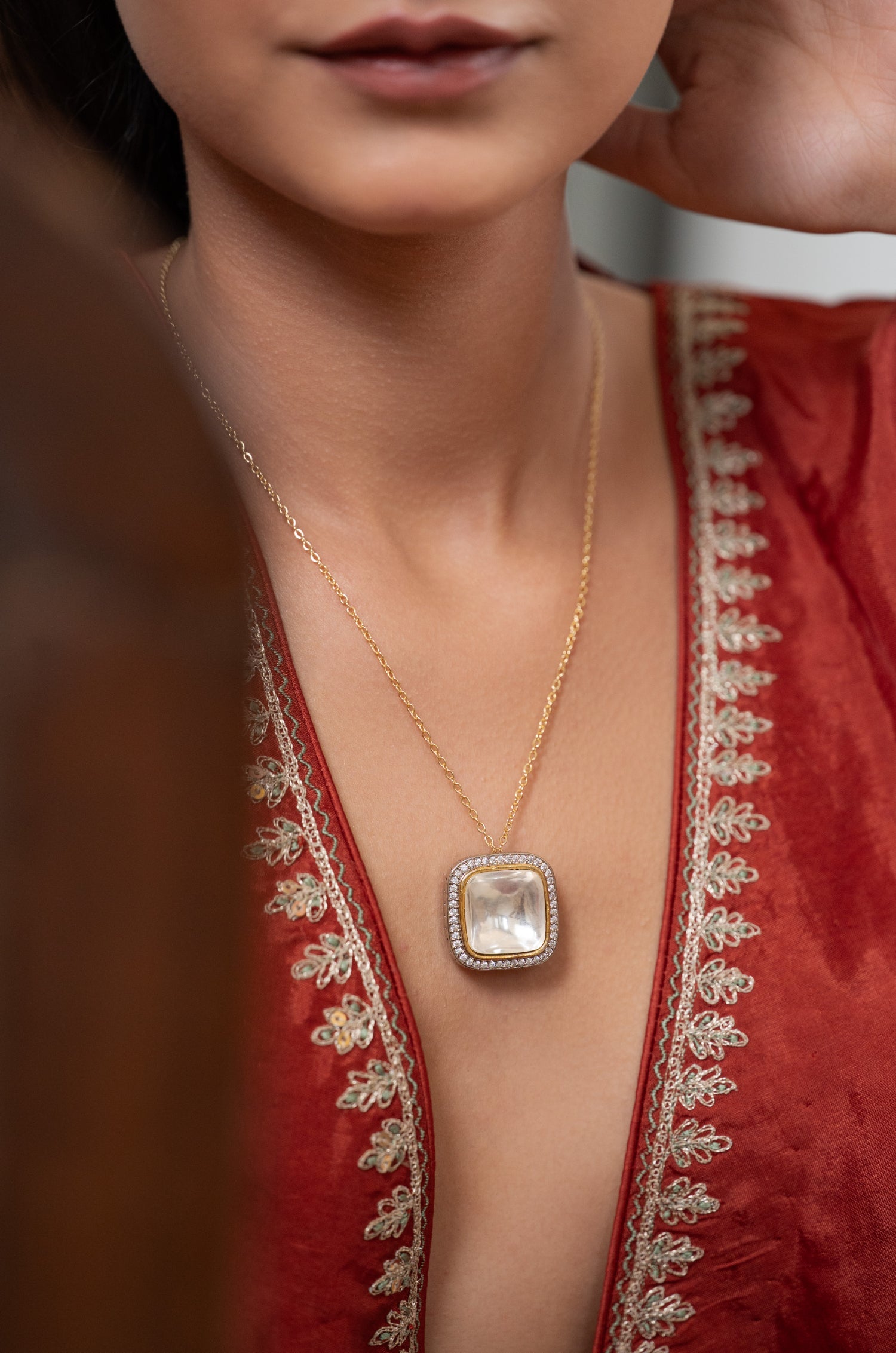 Siyana Polki Pendant