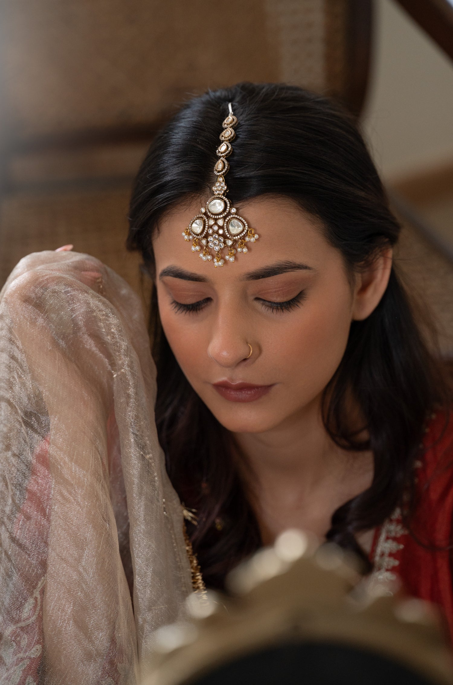 Rohini Polki Maangtikka