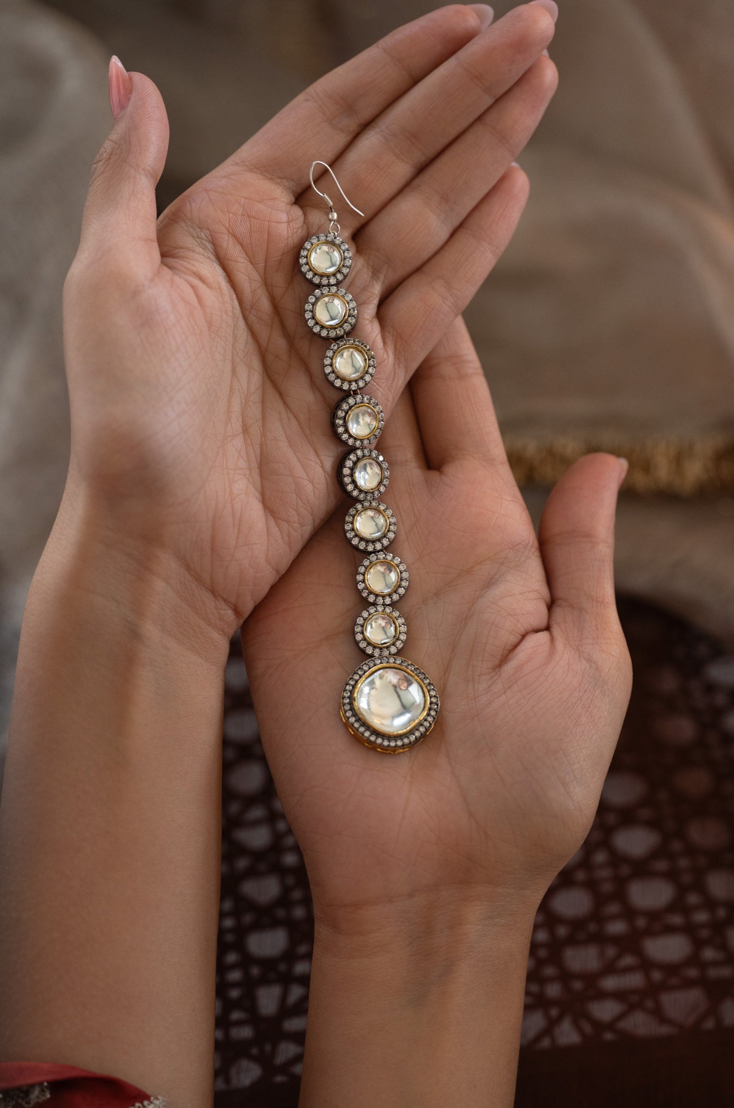 Tiana Polki Maang tikka