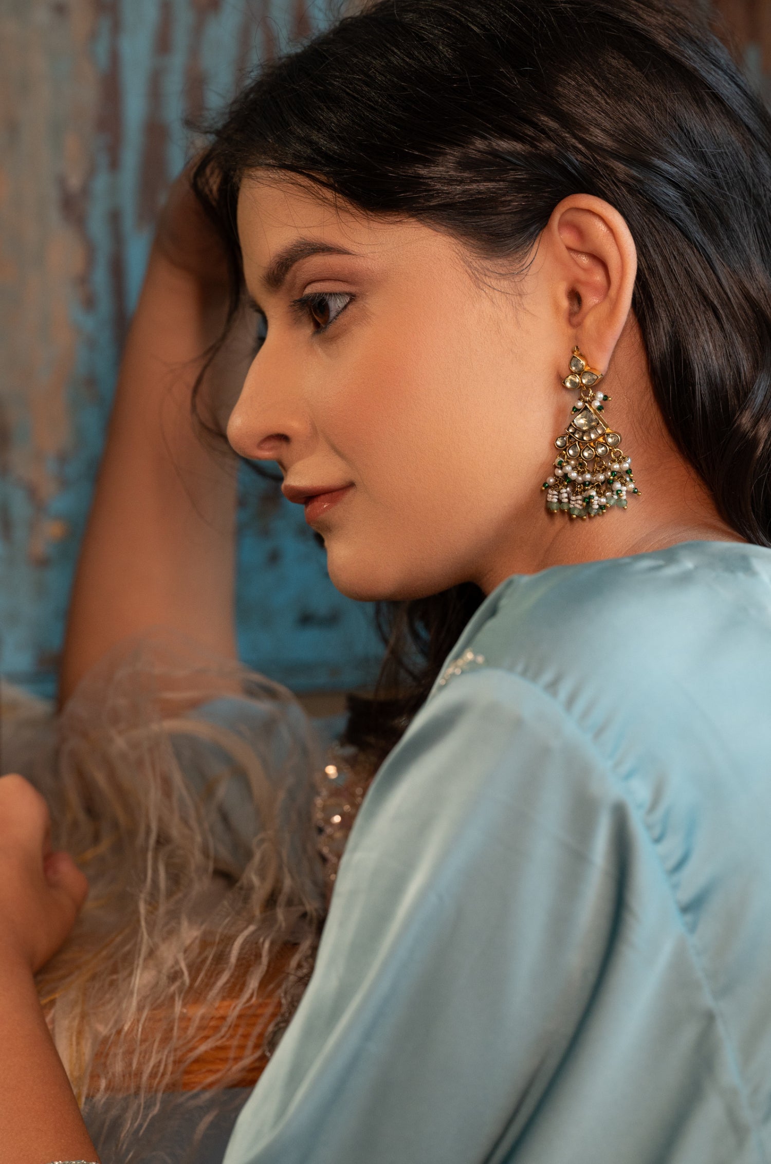 Aadrika Kundan Earrings