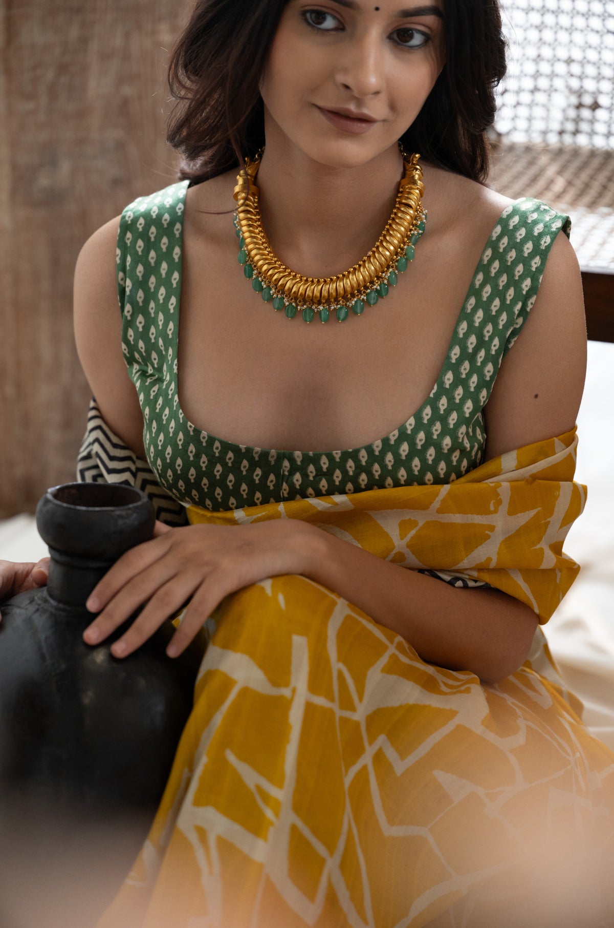 Yash Fine Silver Sutlada Necklace