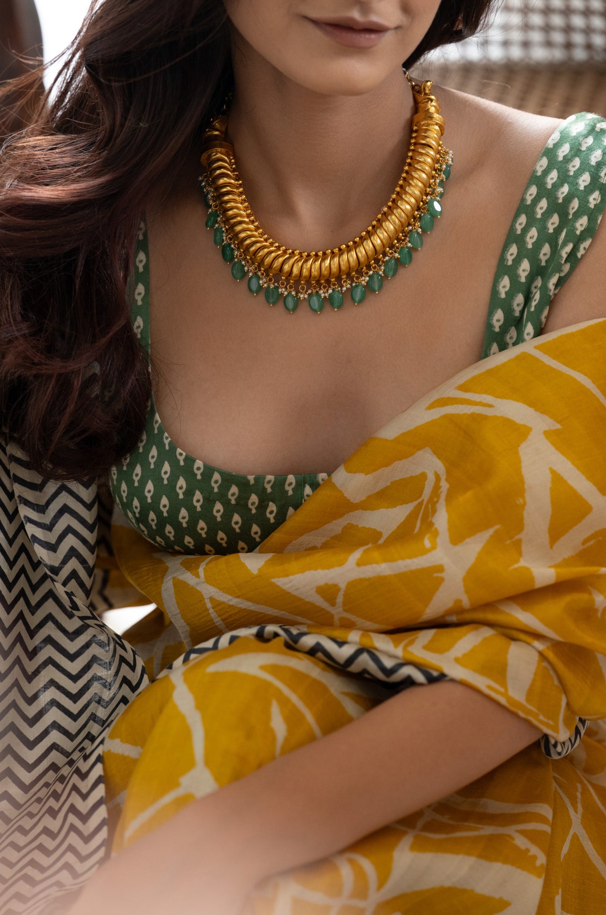 Yash Fine Silver Sutlada Necklace
