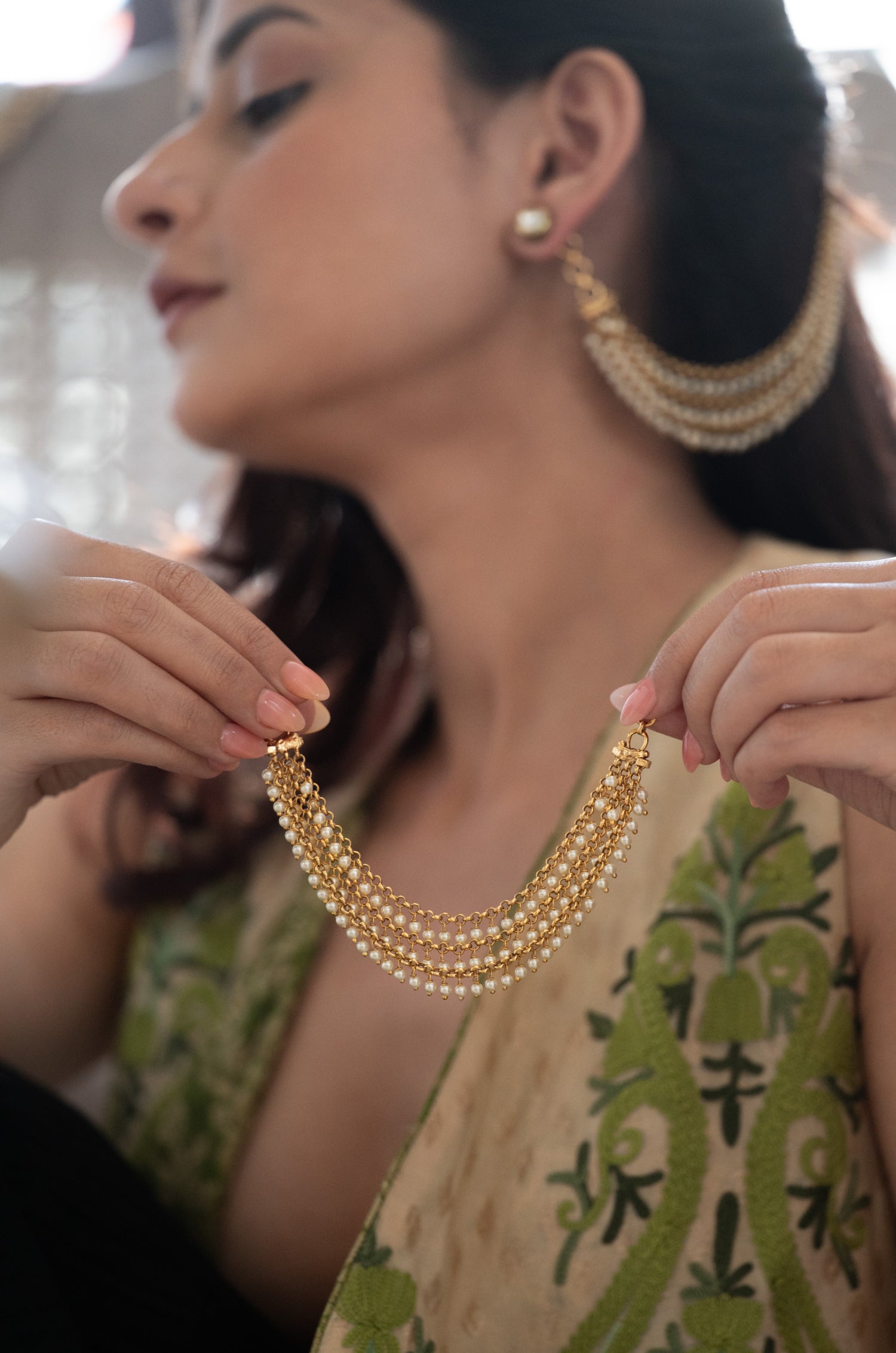 Ishaina Pearl Kaan Chain