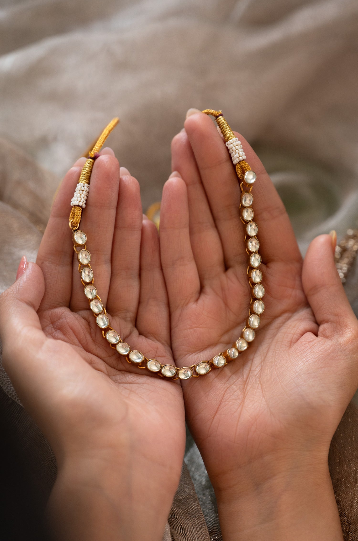Sehrish Kundan Choker Necklace