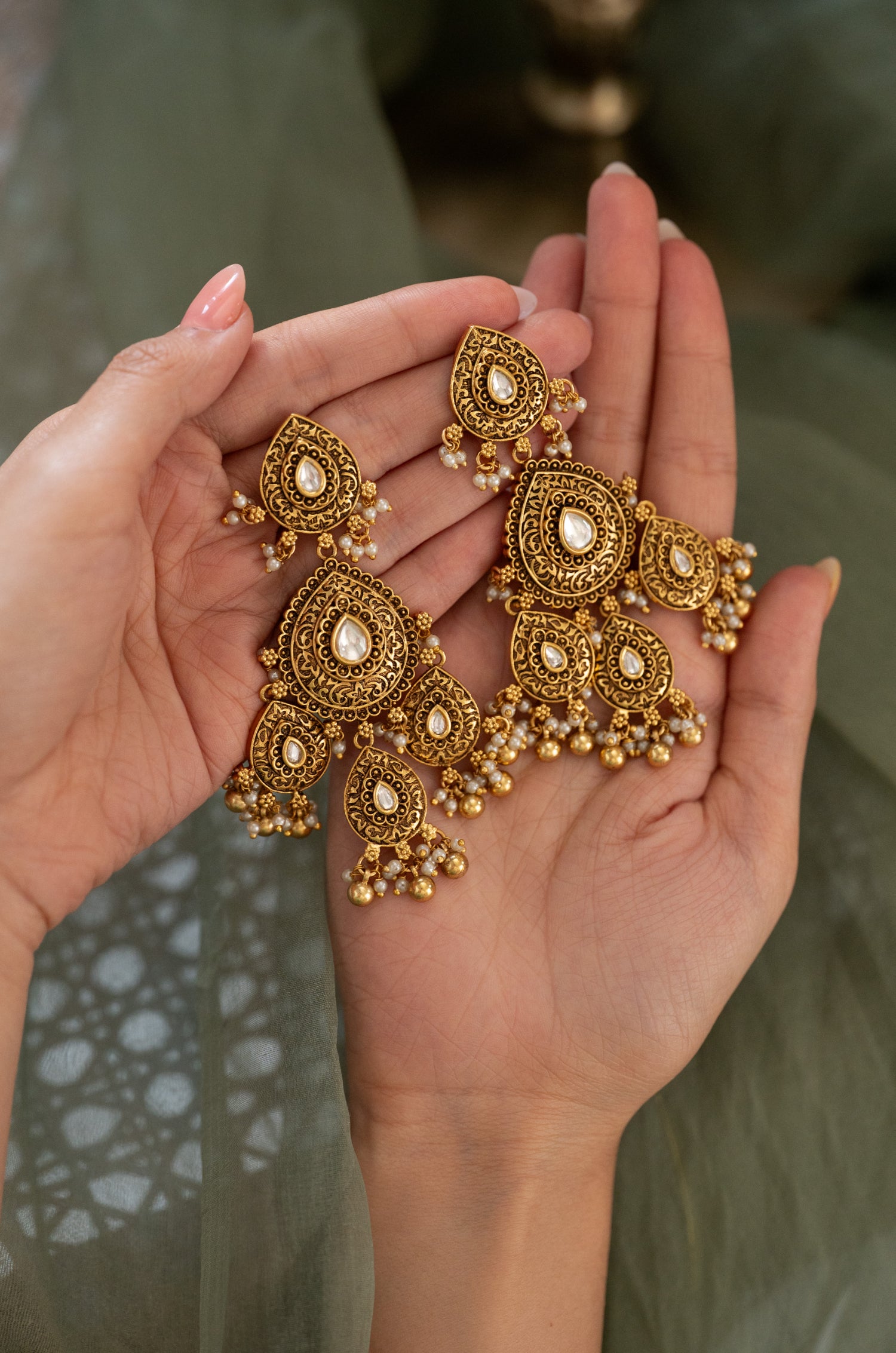 Mira Temple Earrings