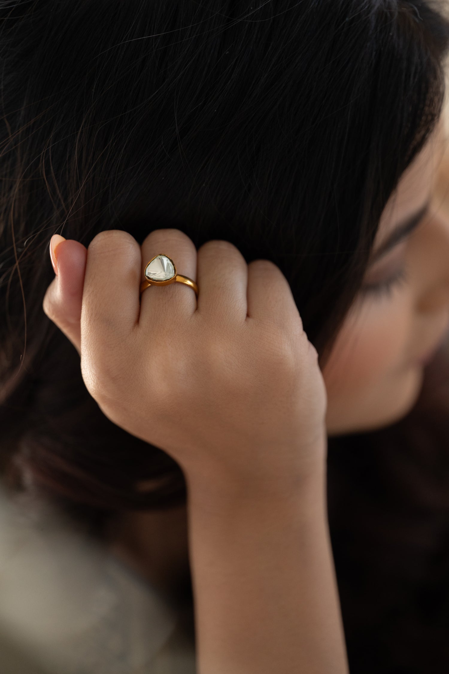Avina Kundan Ring