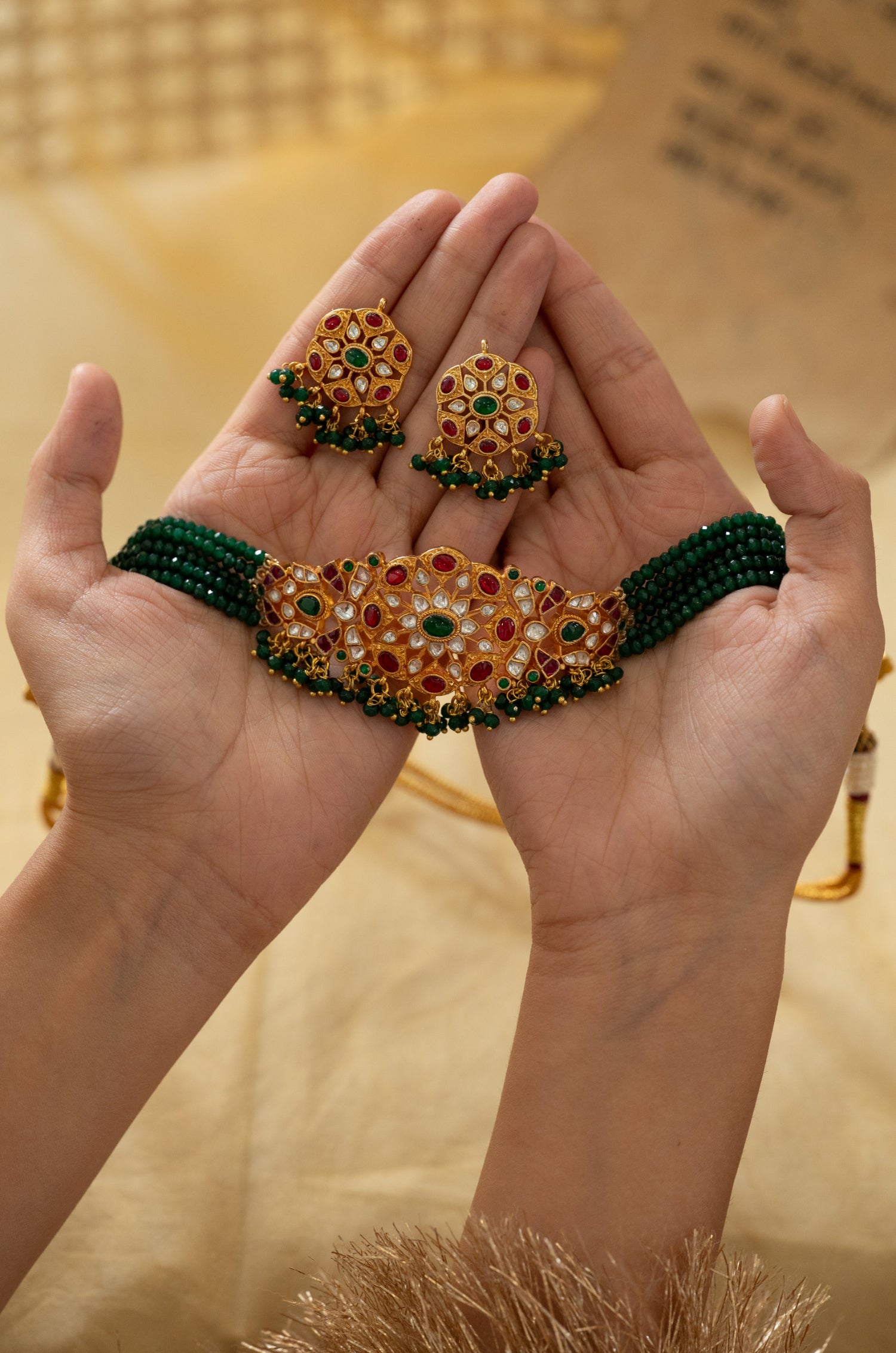 Aabha Kundan Choker Set