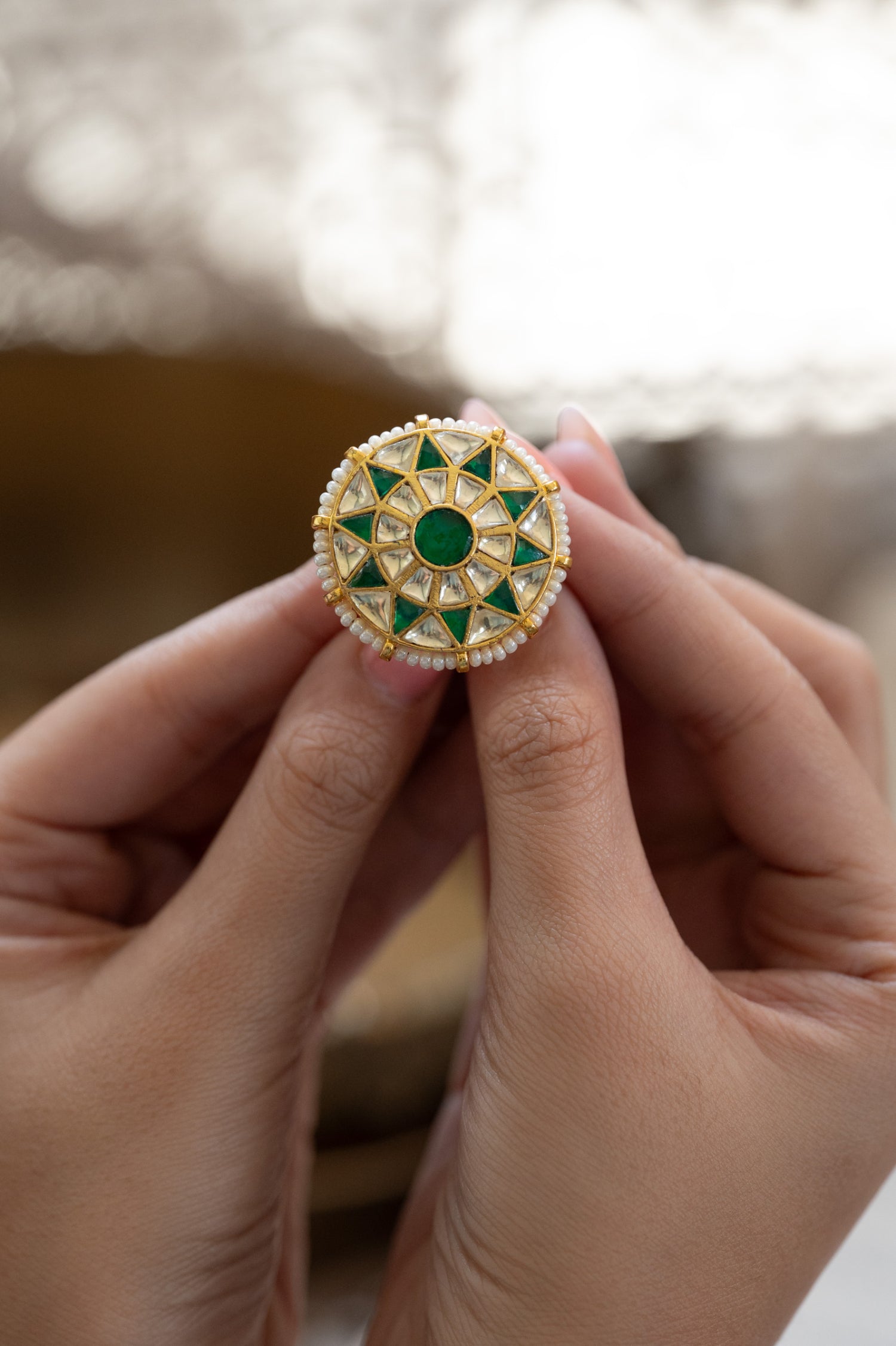 Aanya Kundan Ring