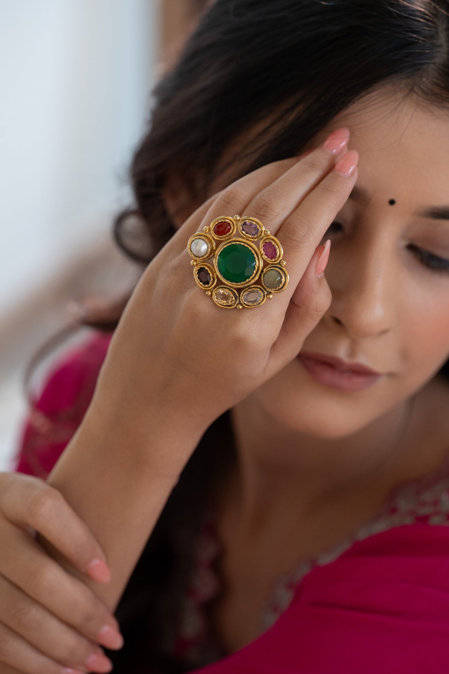 Warnika Navrattan Ring