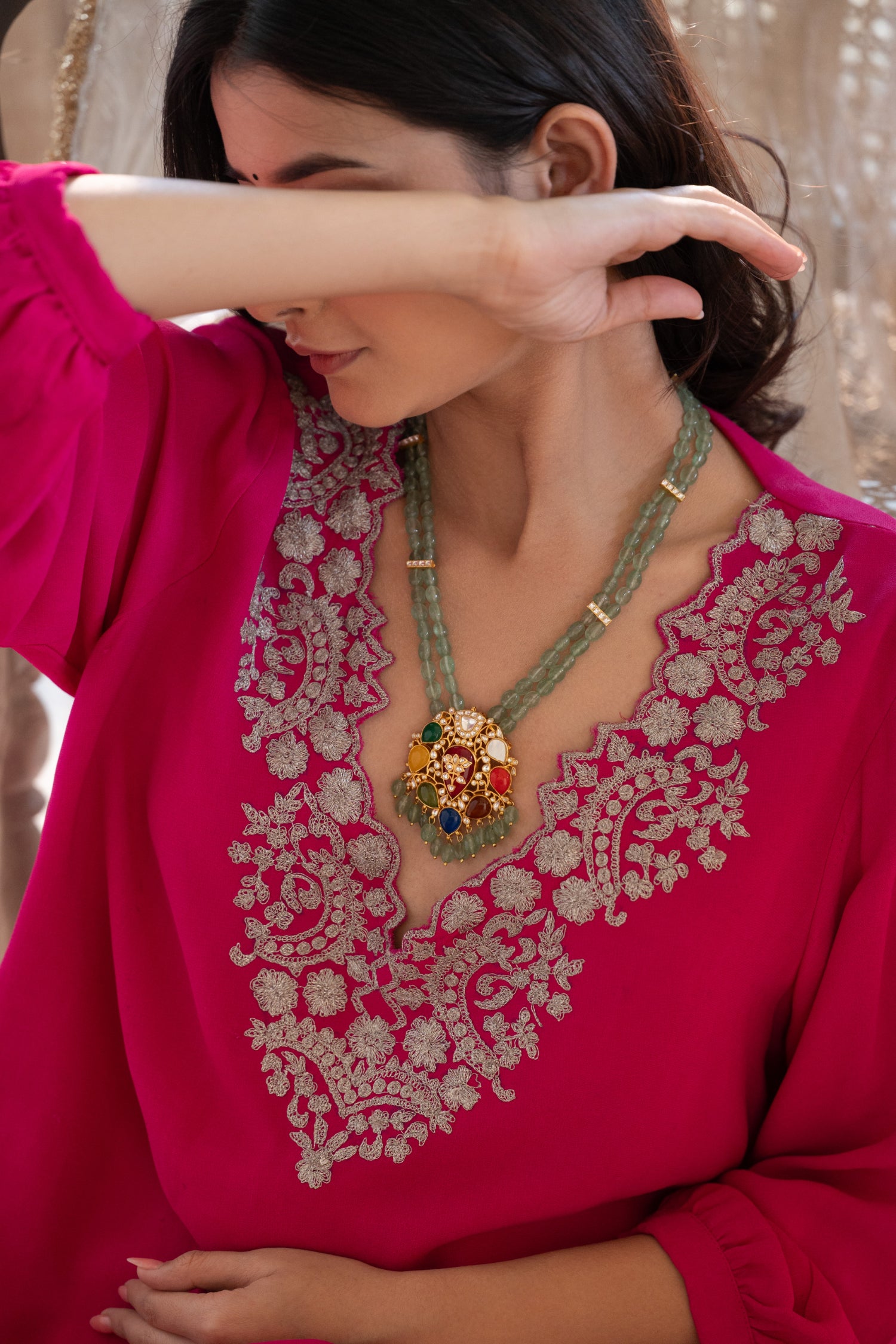 Eira Navrattan Necklace Set