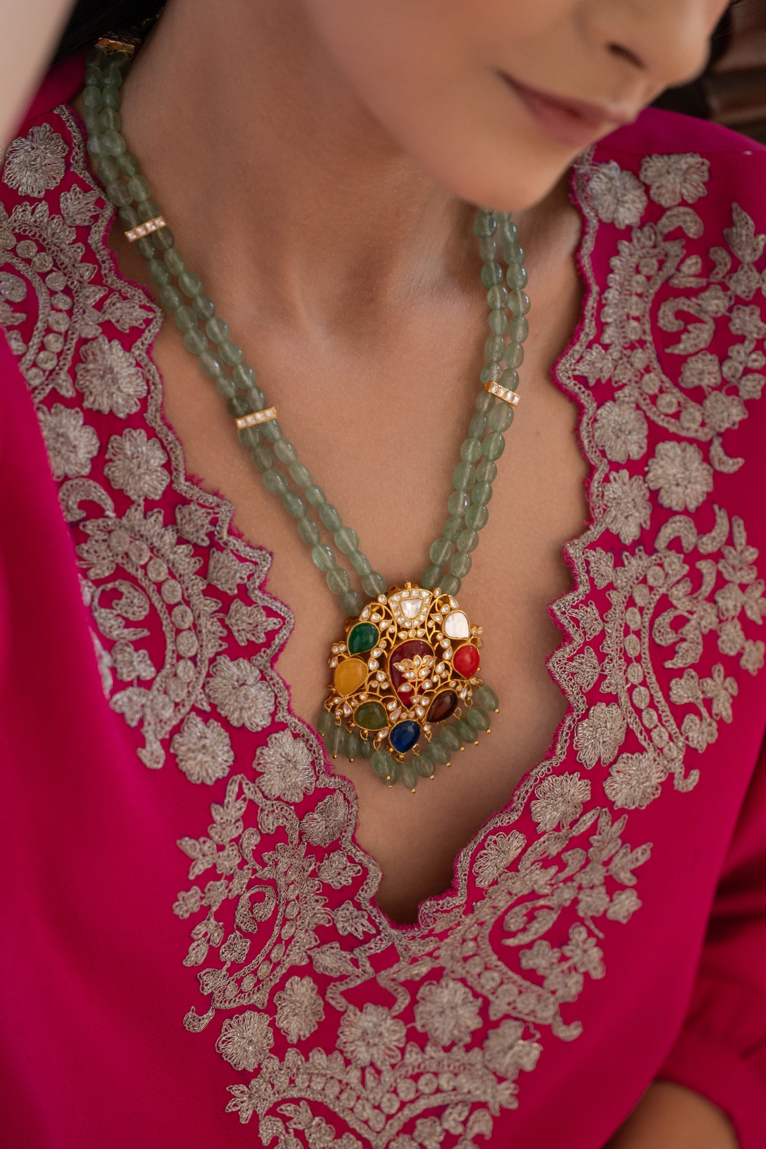 Eira Navrattan Necklace Set