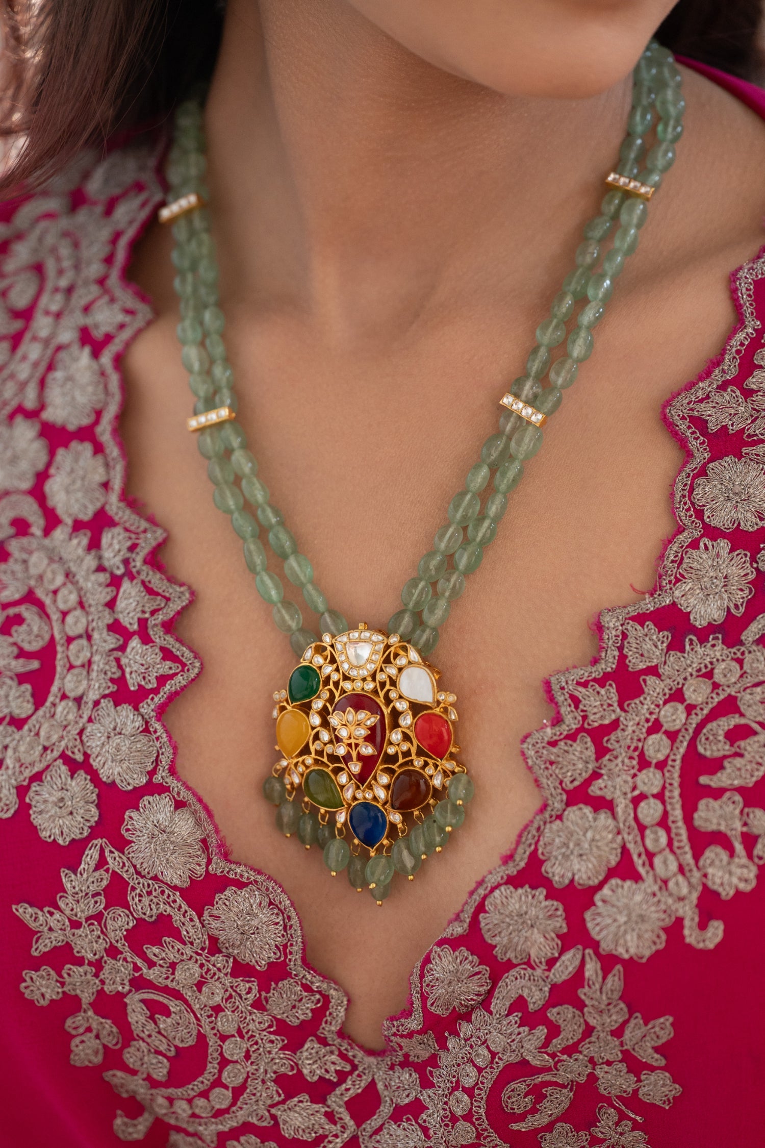 Eira Navrattan Necklace Set