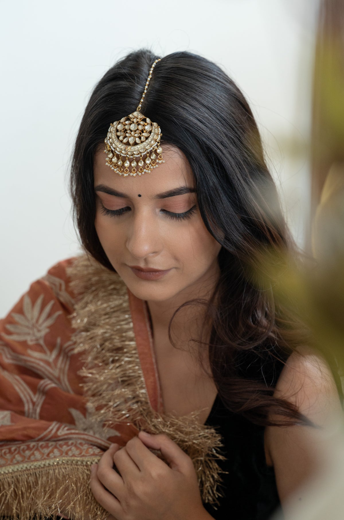 Zehra Kundan Maangtikka