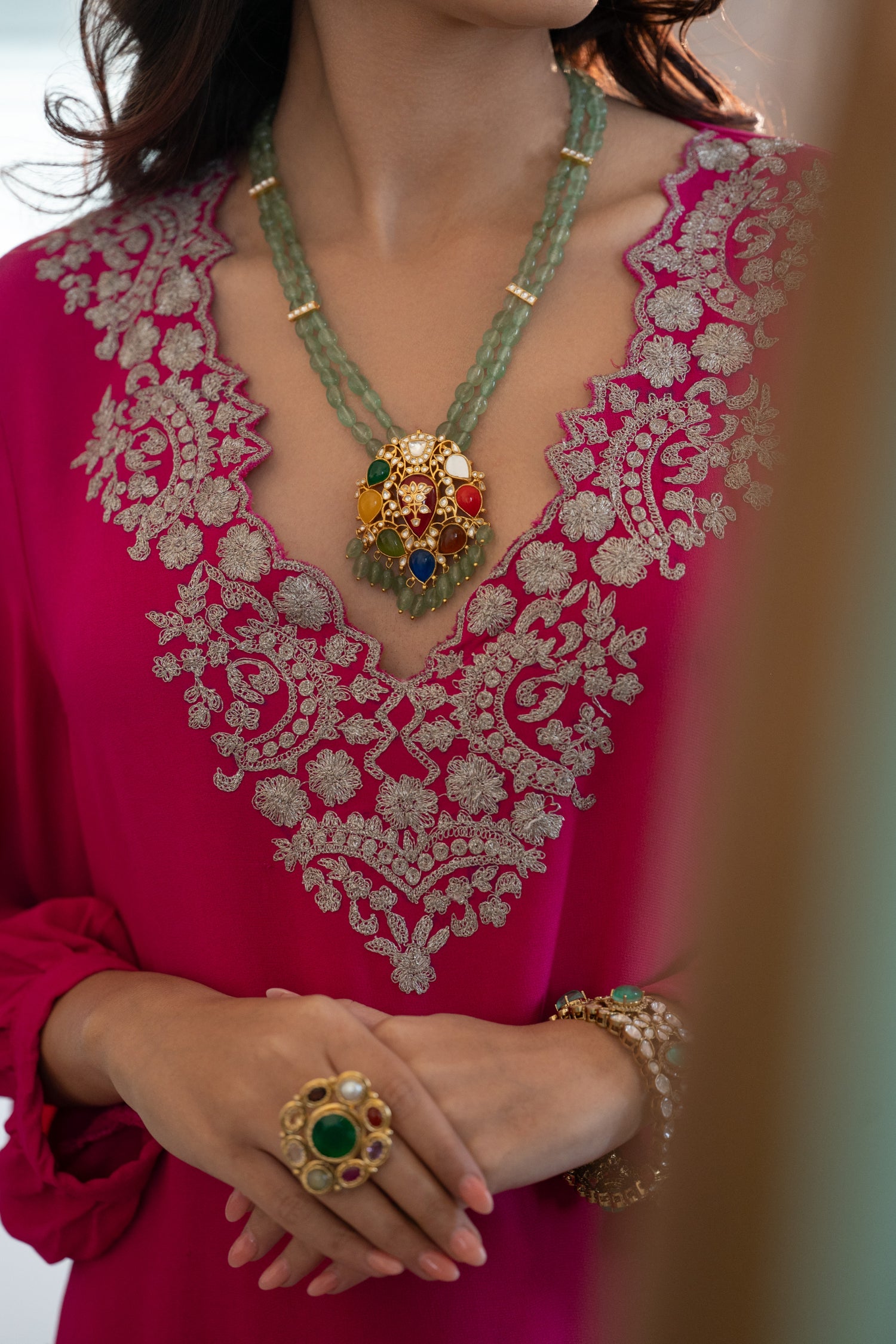 Eira Navrattan Necklace Set