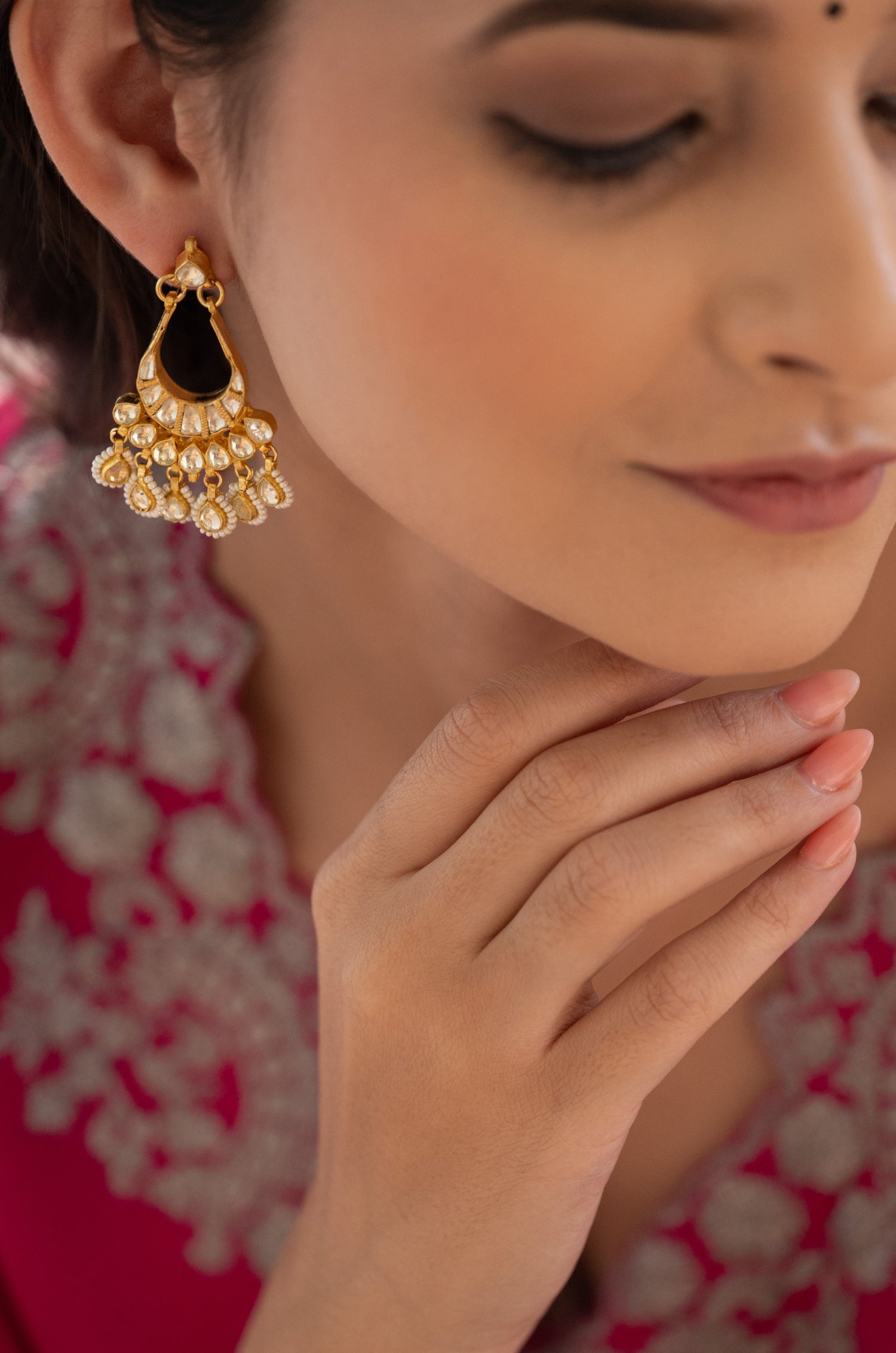 Charvi Kundan Earrings