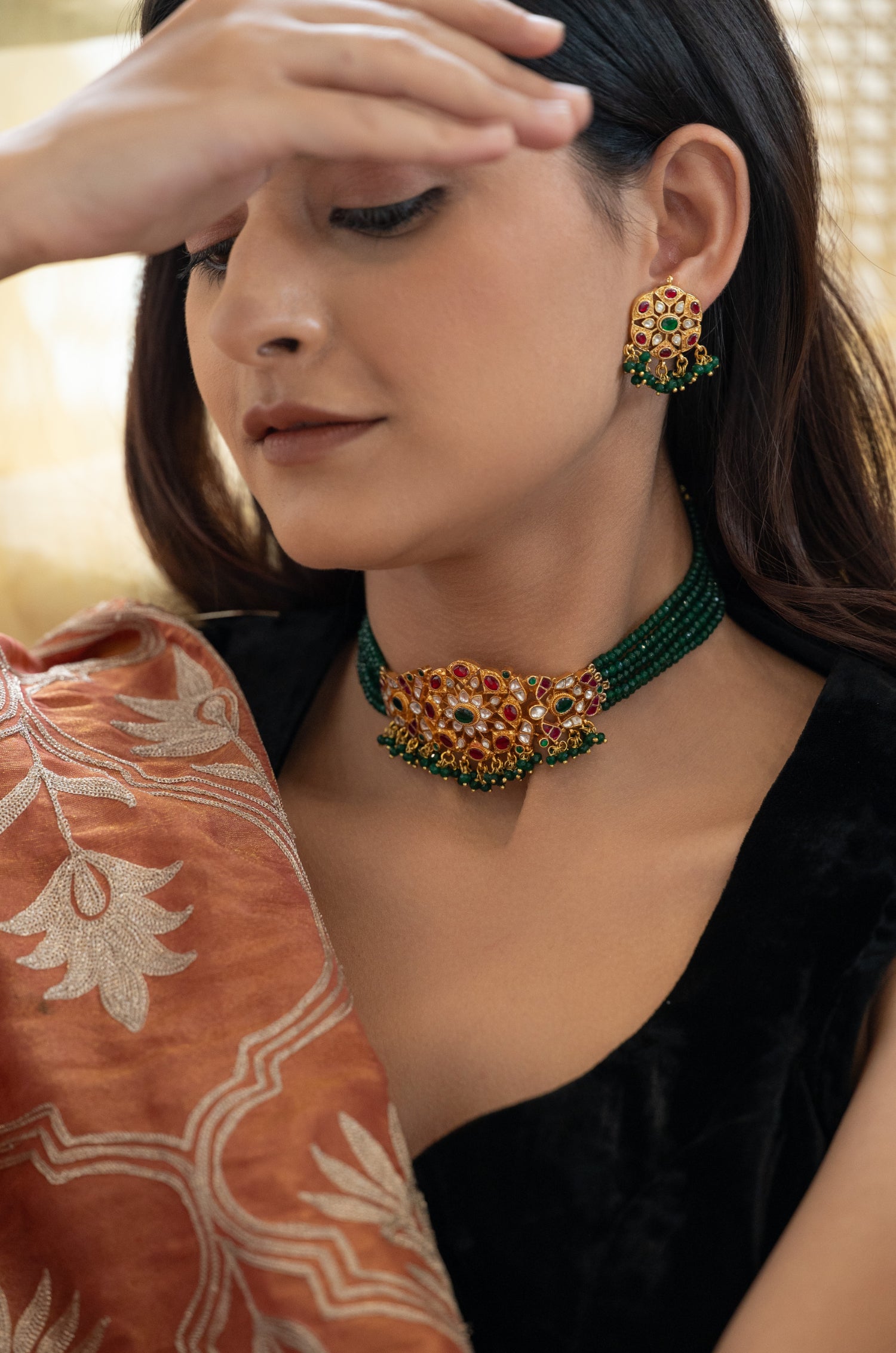 Aabha Kundan Choker Set