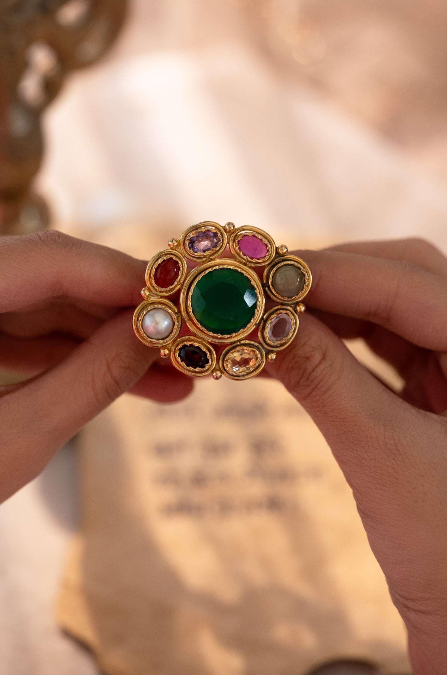 Warnika Navrattan Ring