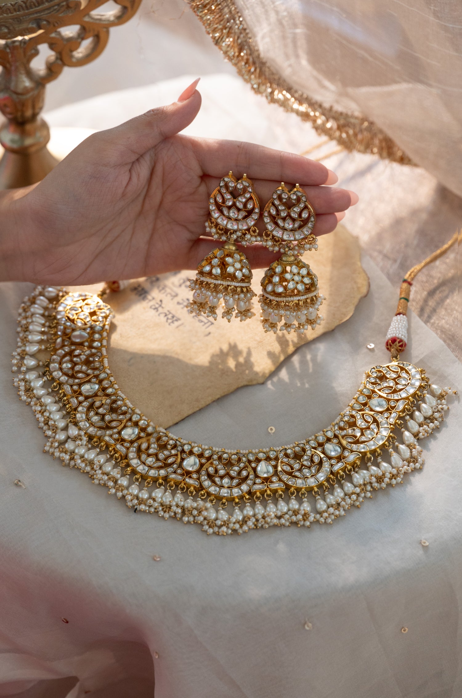 Anayat Kundan Necklace Set