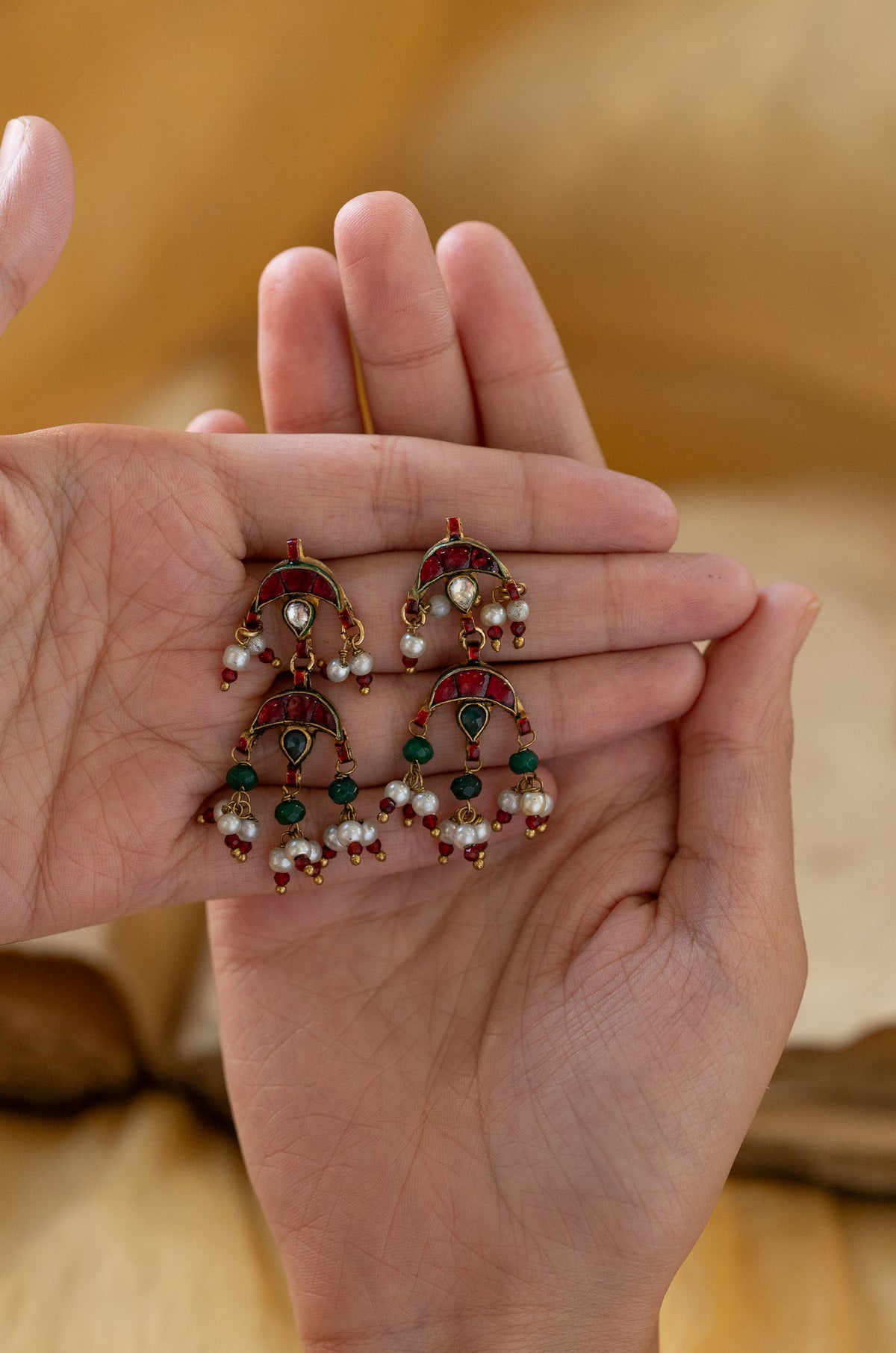 Subuhi Pink Danglers