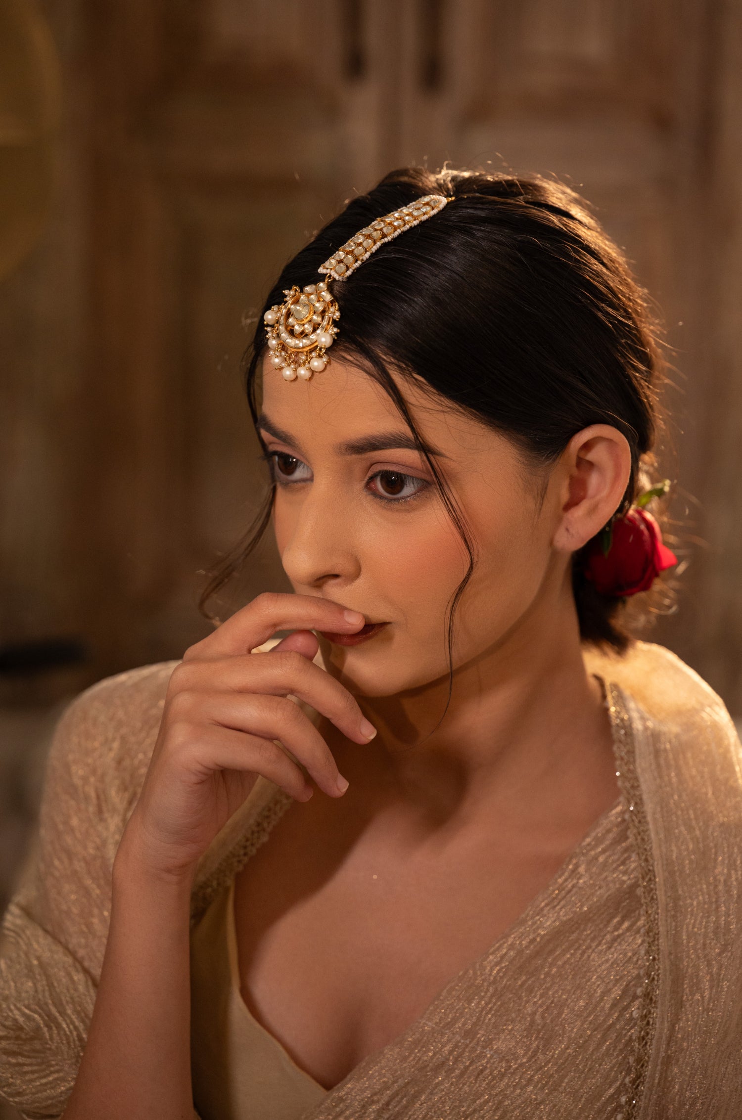 Nirvi Kundan Maangtikka